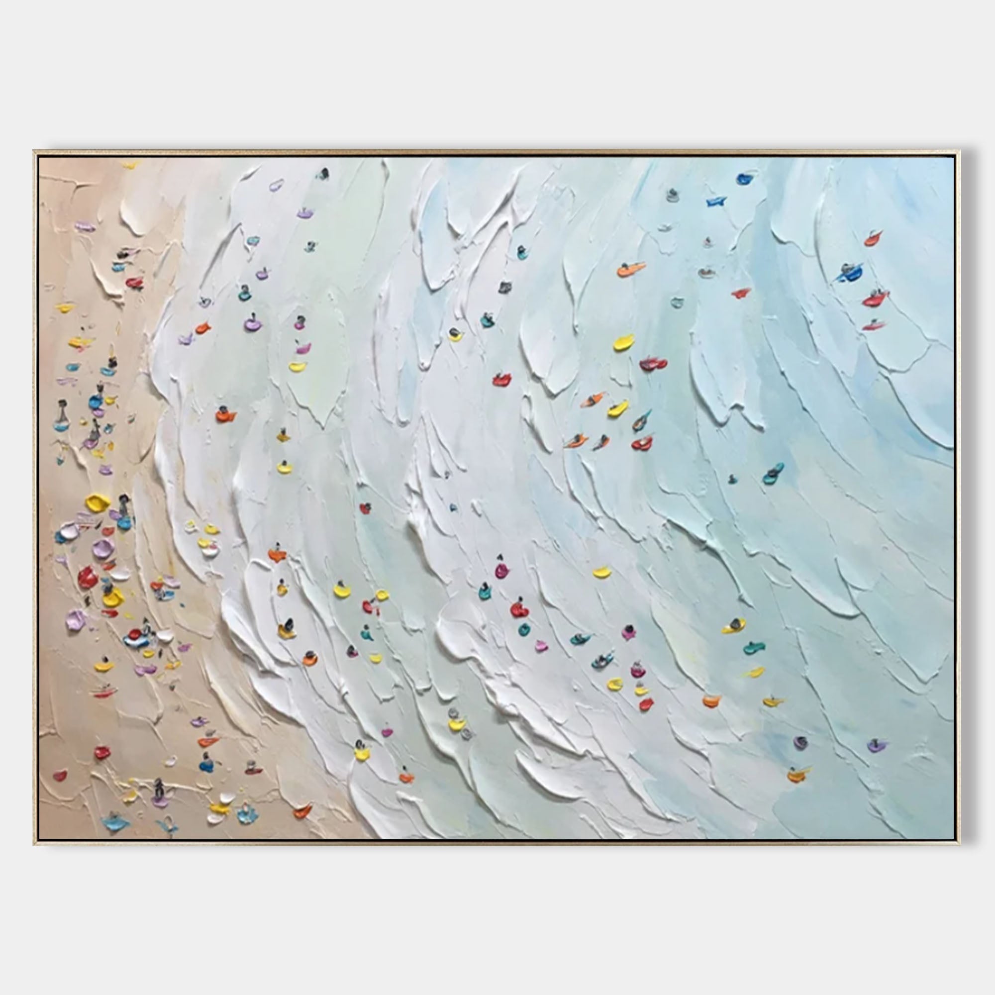 Plaster Art Texture Painting SG213 - Neutralighting