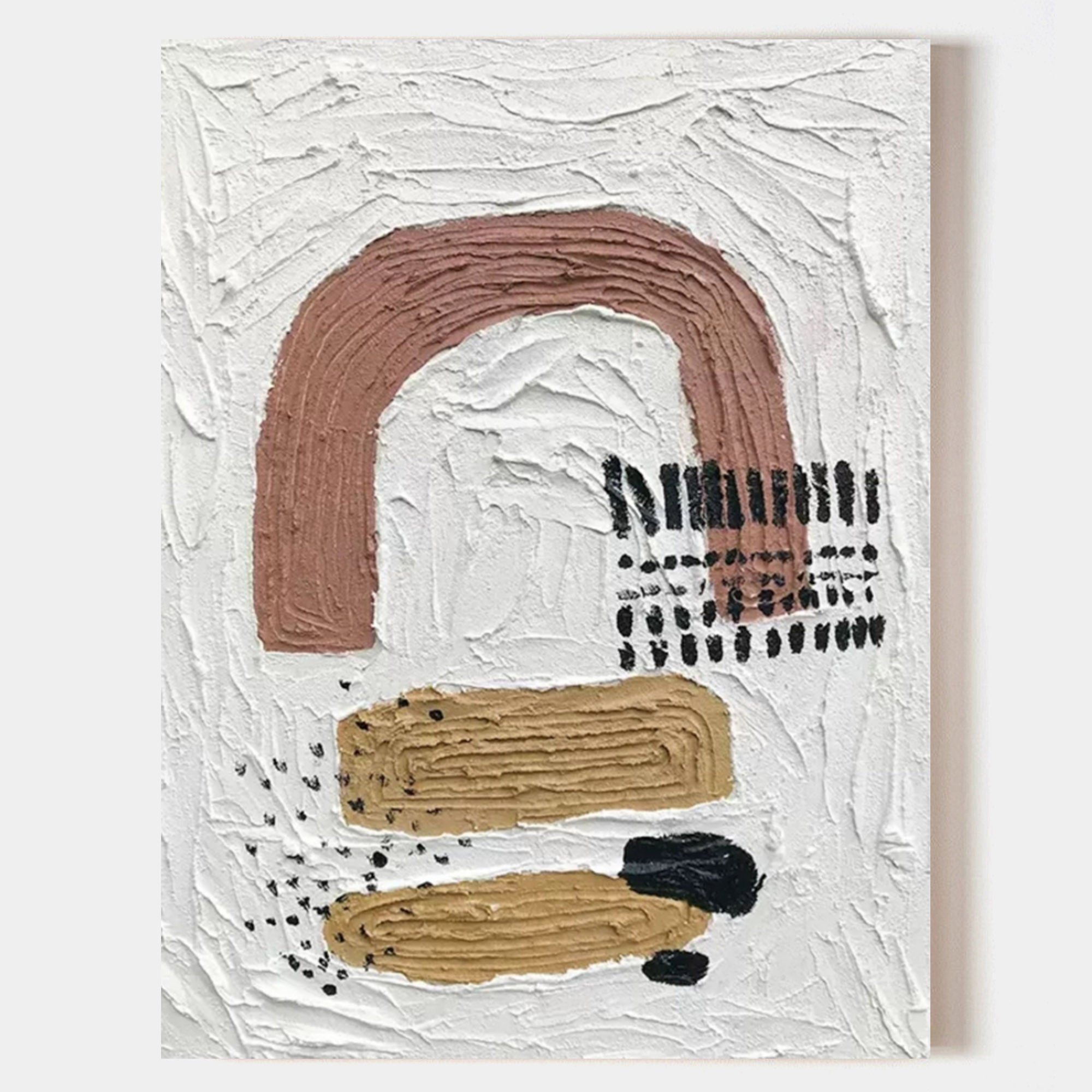 Plaster Art Texture Painting SG097 - Neutralighting
