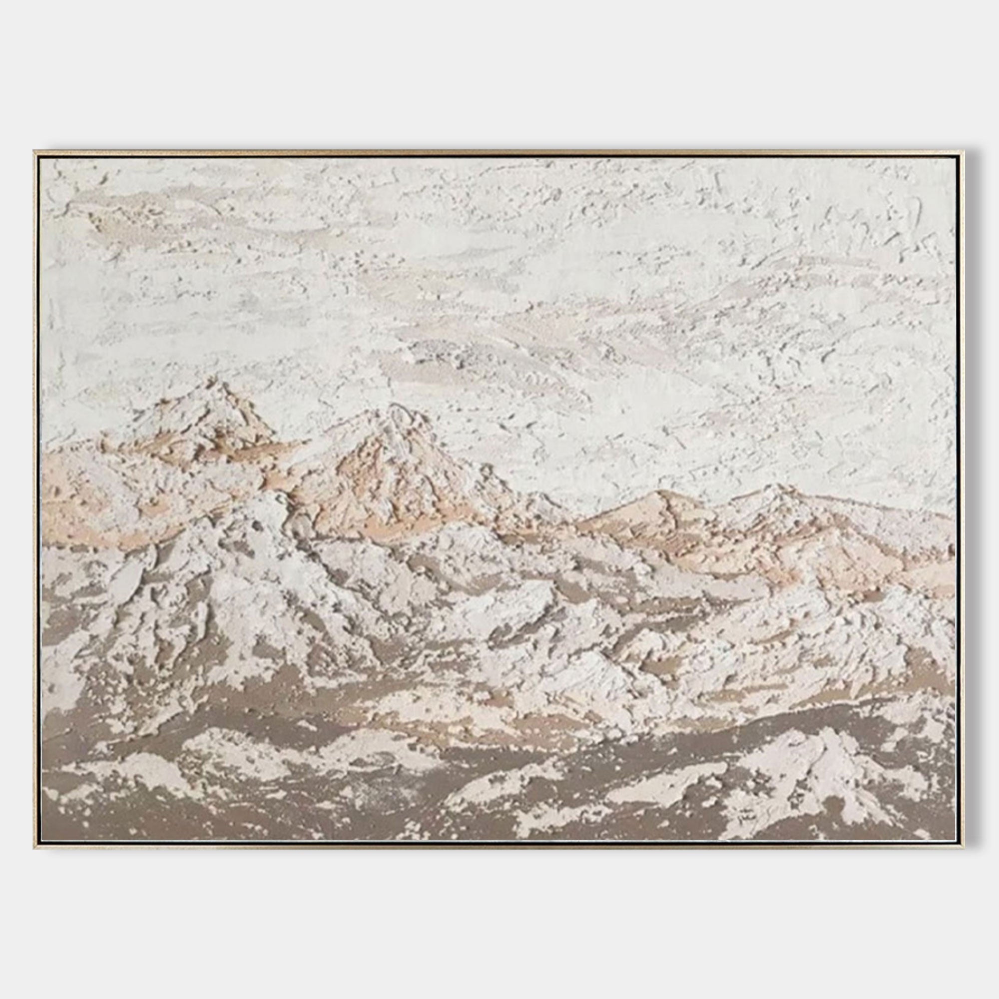 Wall Art Neutral Mountain Landscape