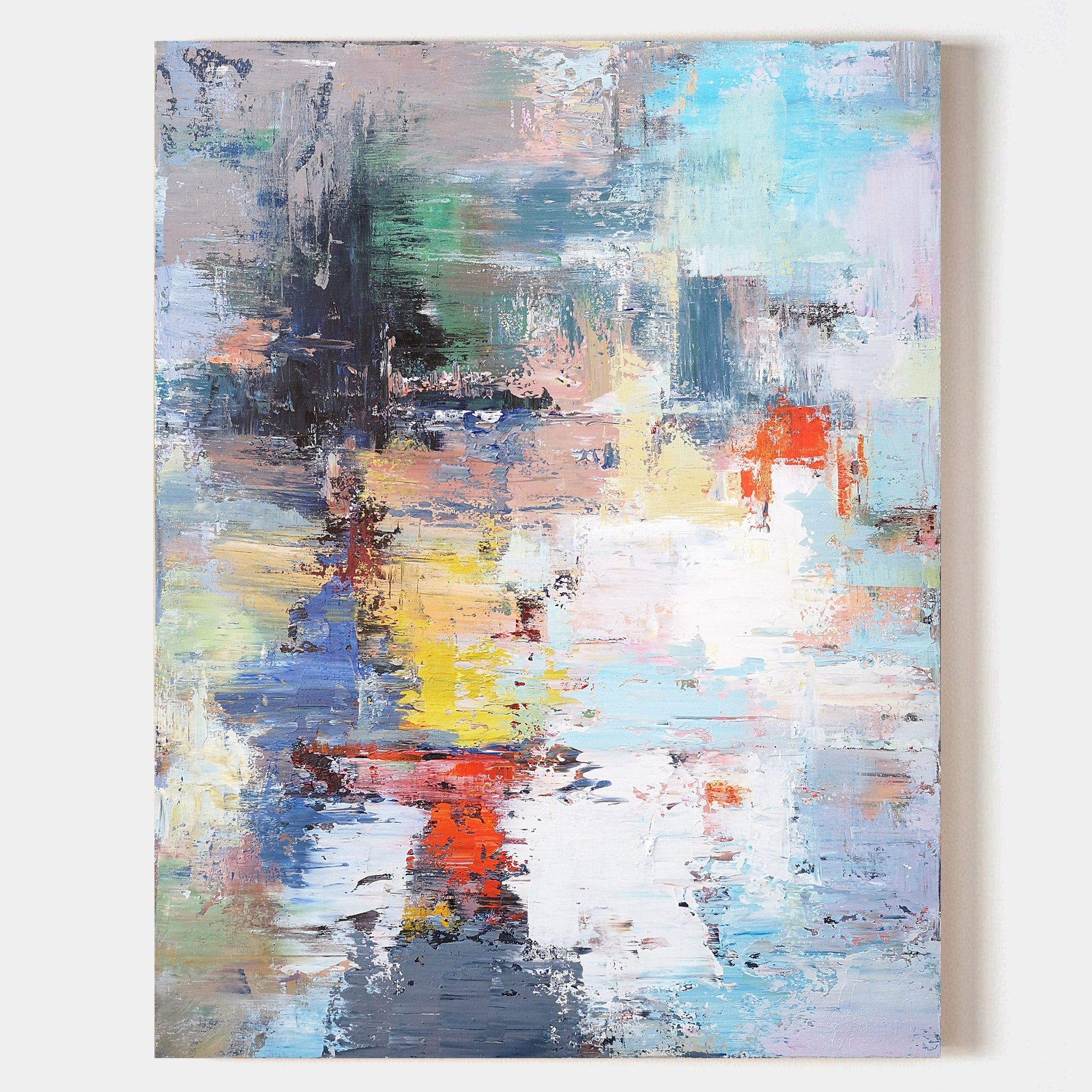 Color Abstract Painting 36'' X 48'' #IS56