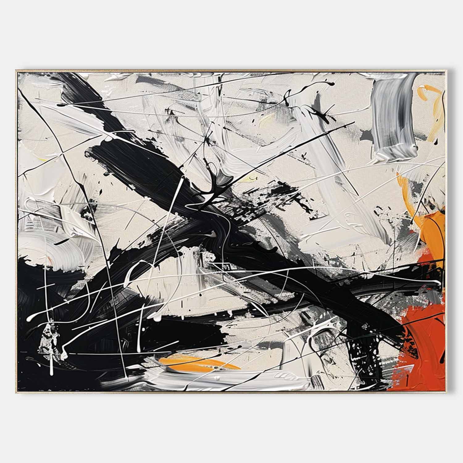 Abstract Expressionist Art AEA004 - Neutralighting