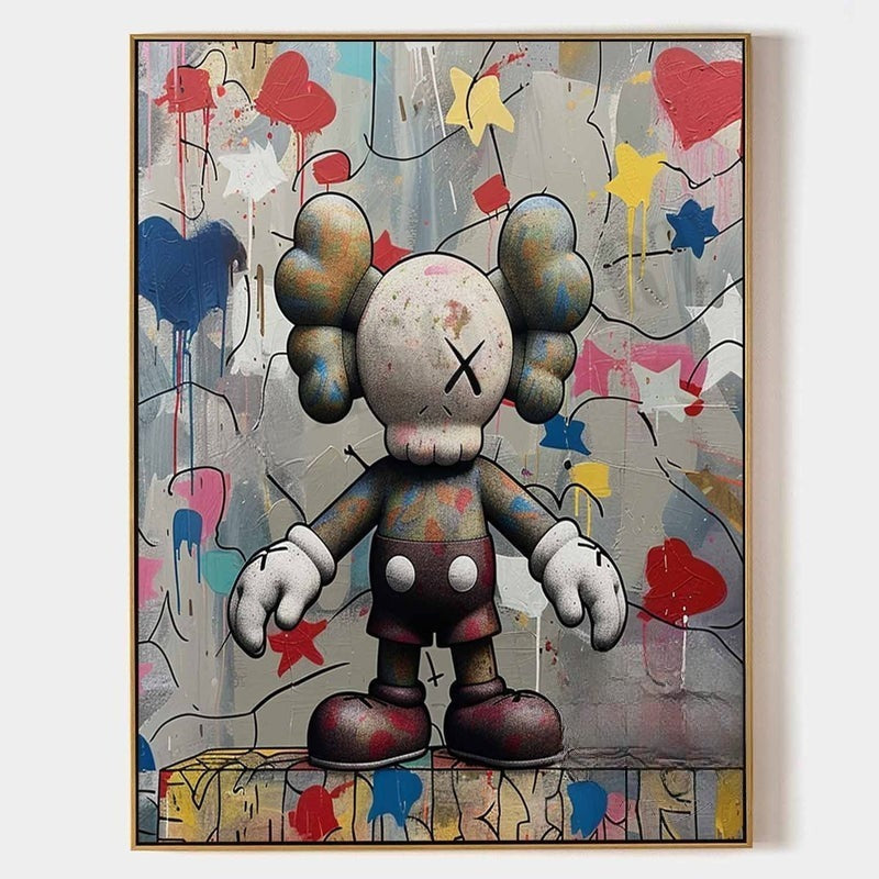 Wall Art Pop Character Oil Painting