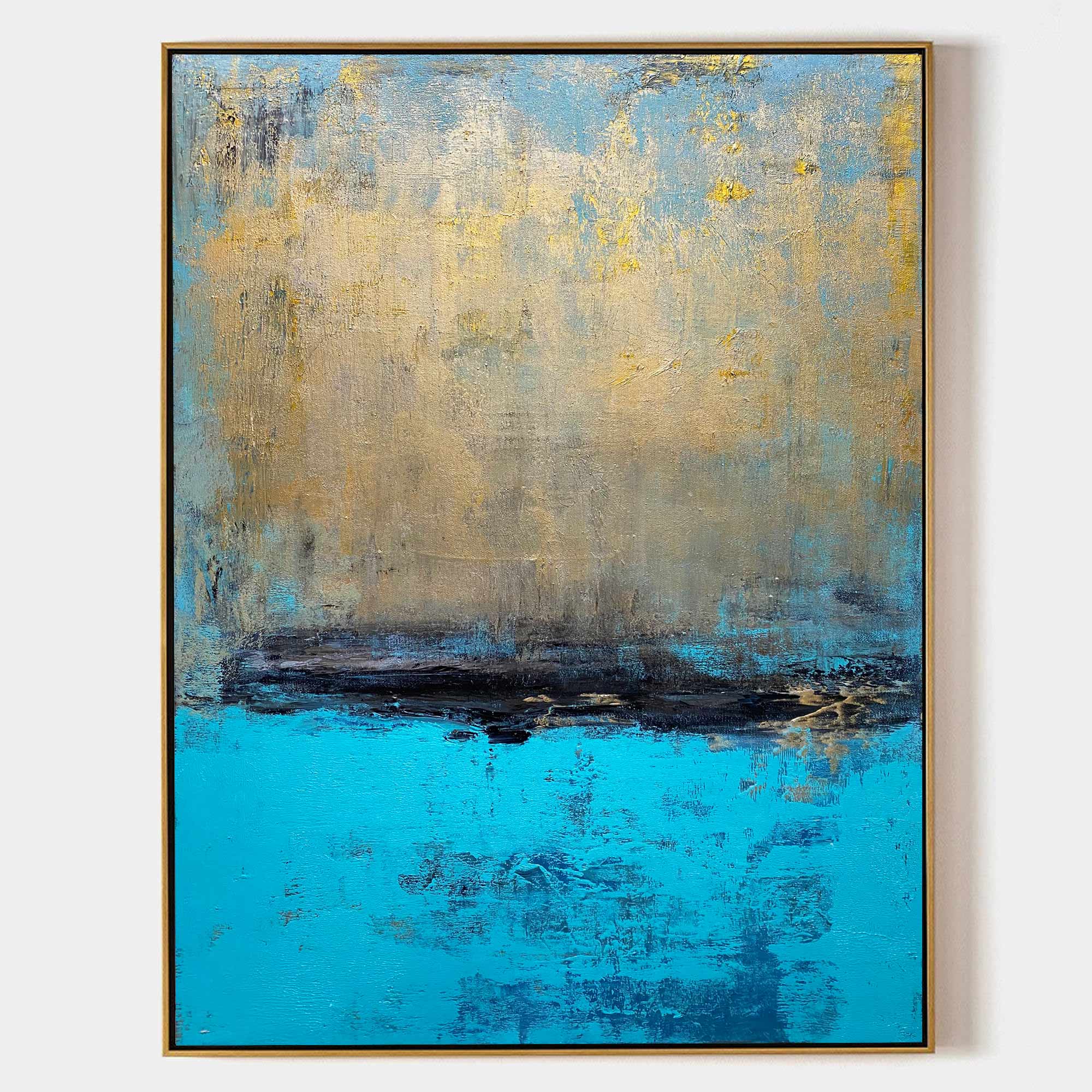 Abstract Sea Scenery Painting