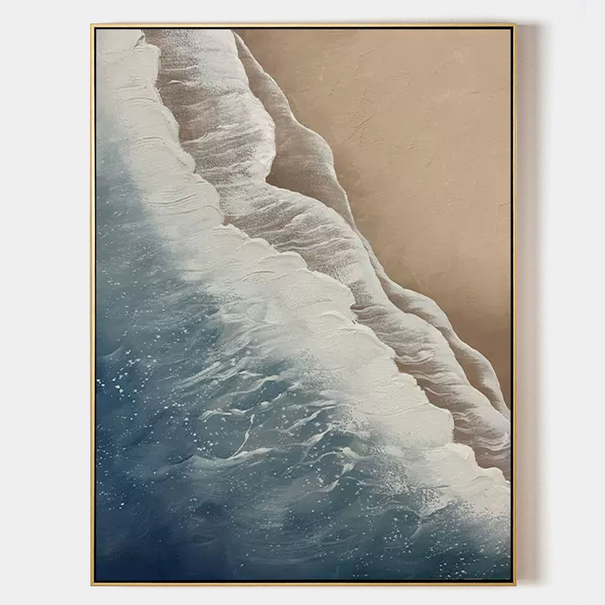 Plaster Art texture painting TX003 - Neutralighting