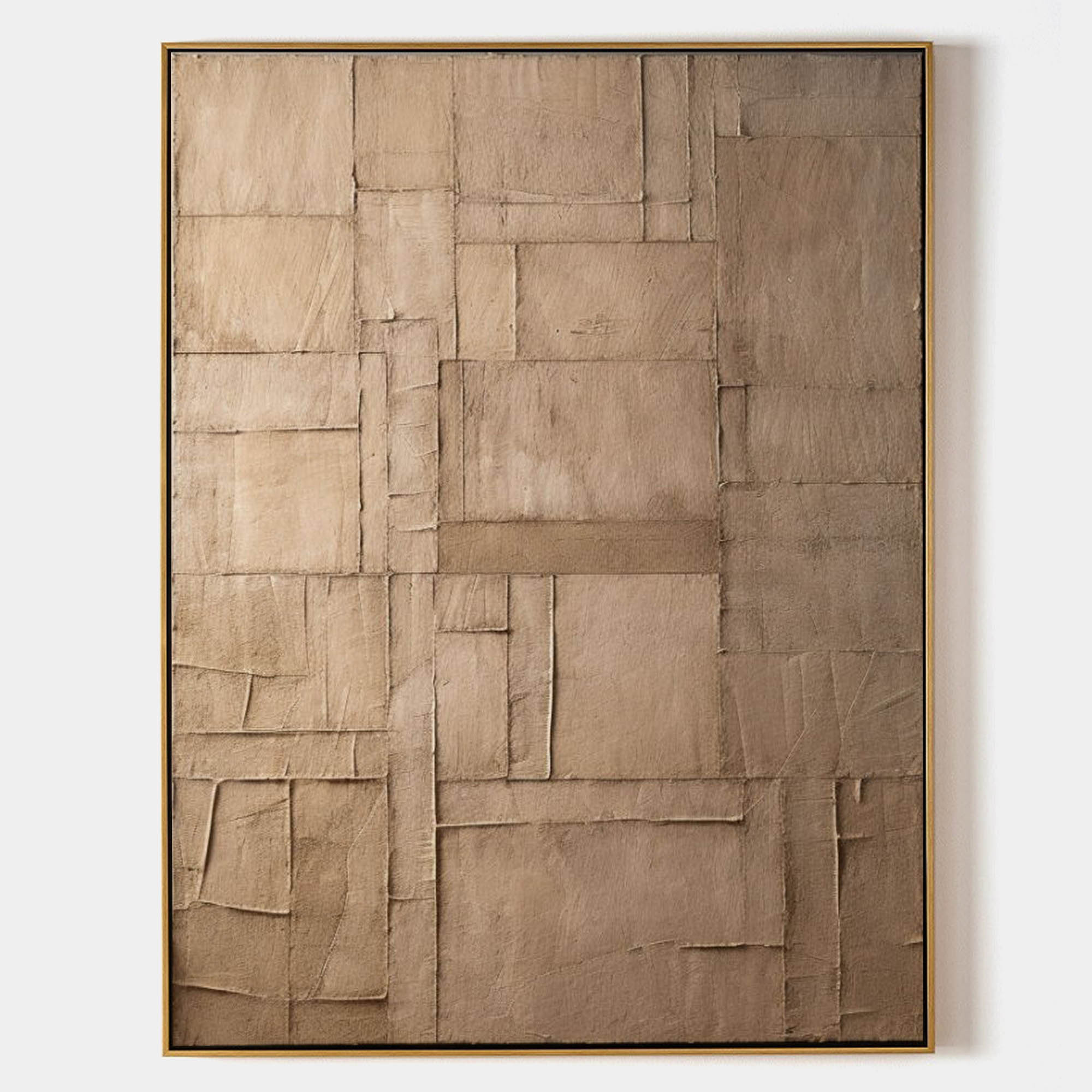 Wall Art Wabi-Sabi Neutral Geometric Modern