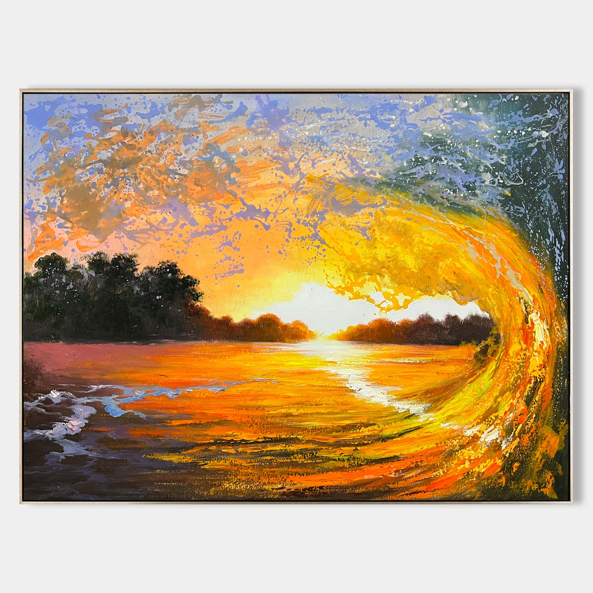 Marcelline Sunset Canvas Wall Art