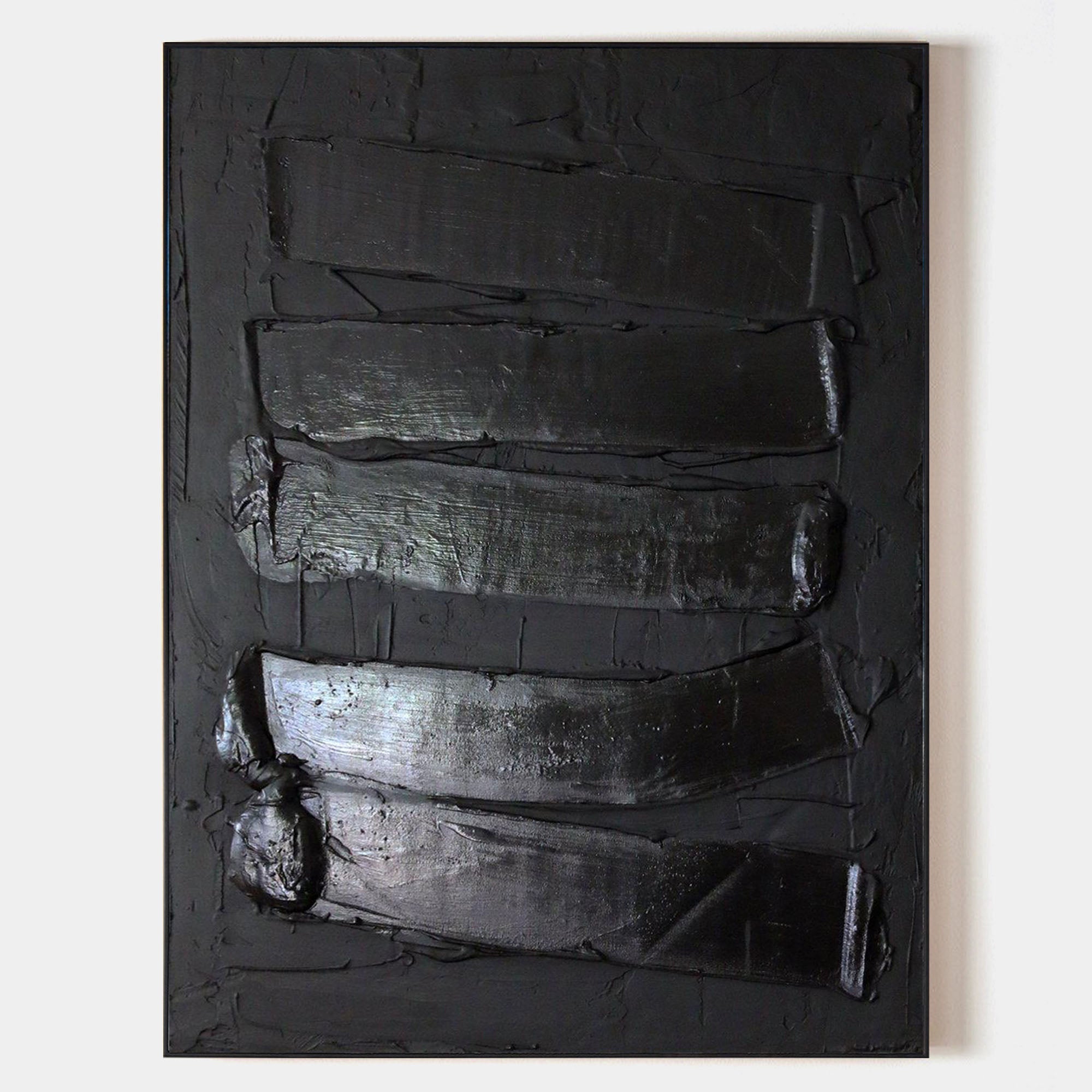 Black Minimalist Painting