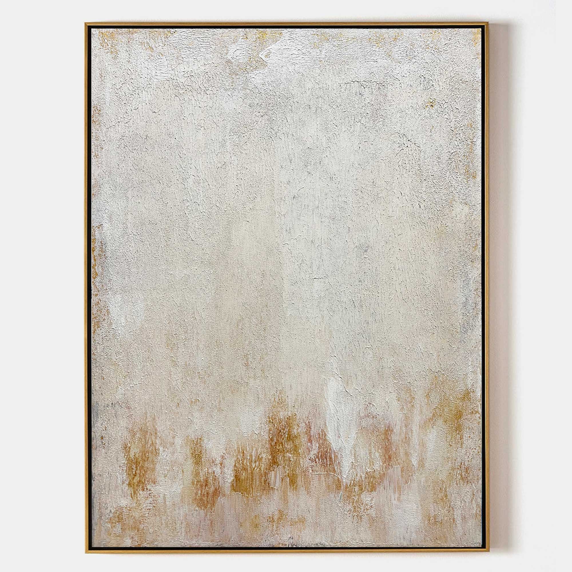 Beige Minimalist Painting