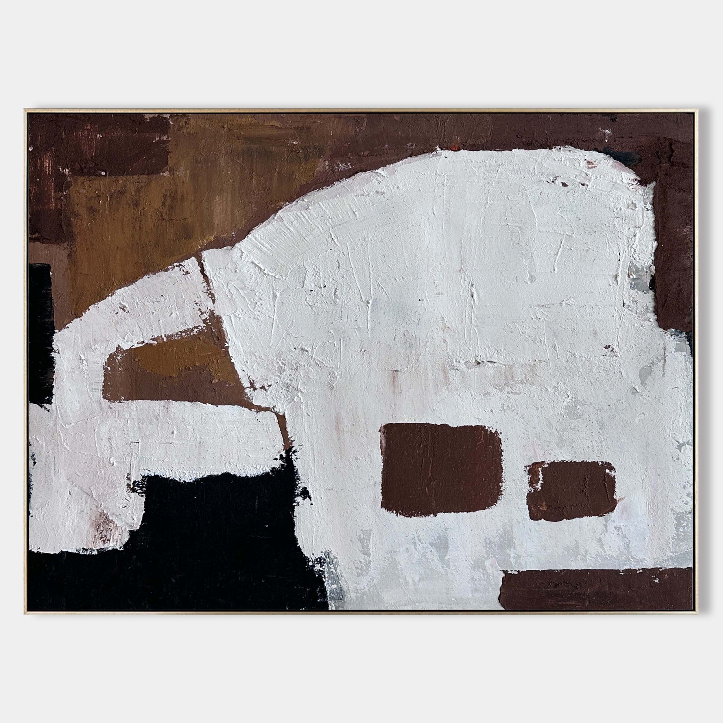 Textured Abstract Canvas Art Painting