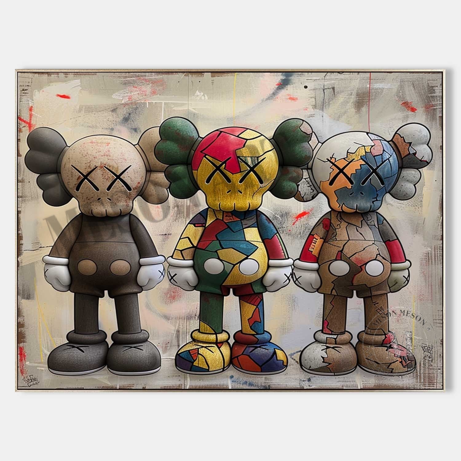 Abstract Graffiti Art GA080 - Neutralighting
