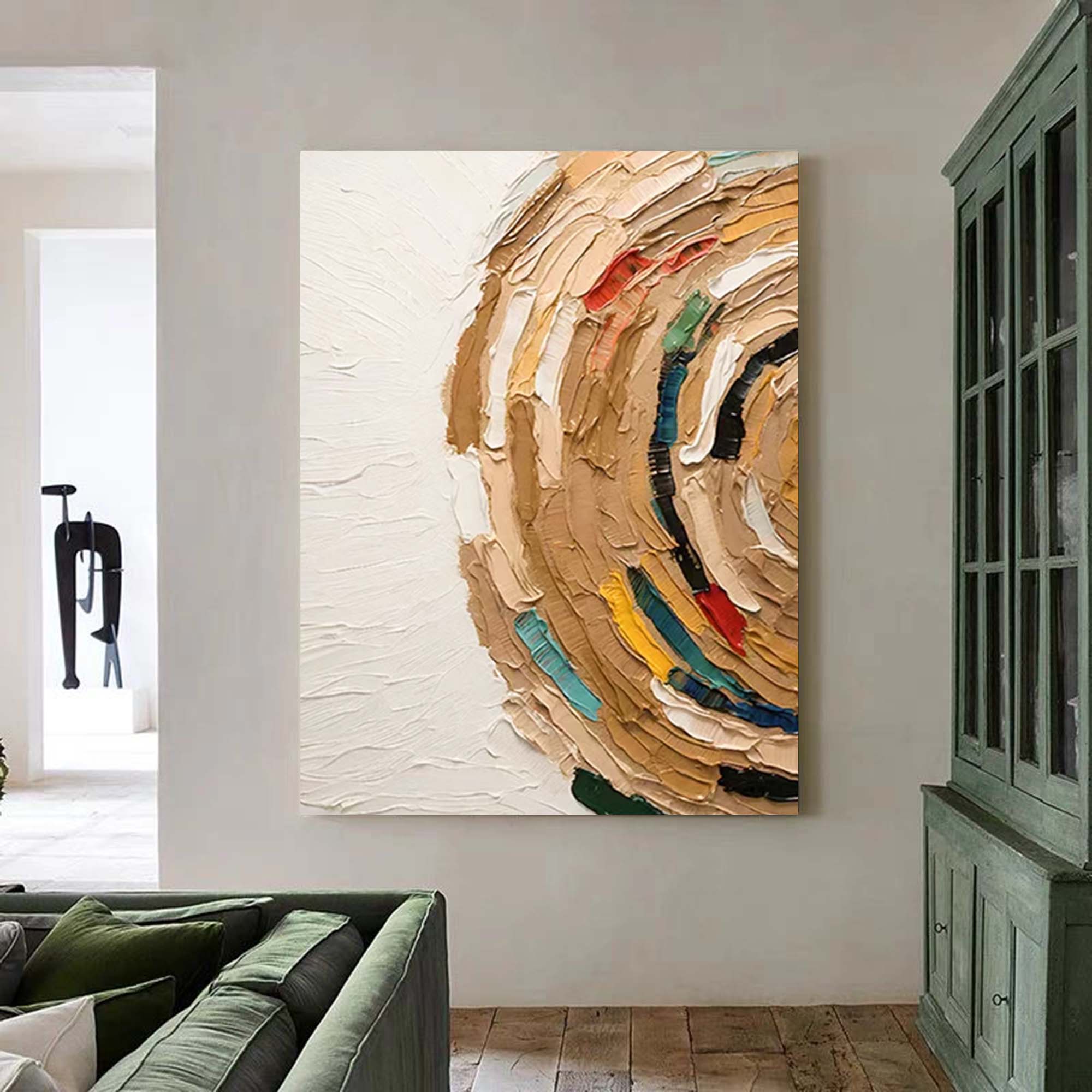 Abstract Canvas Art AB183 - Neutralighting