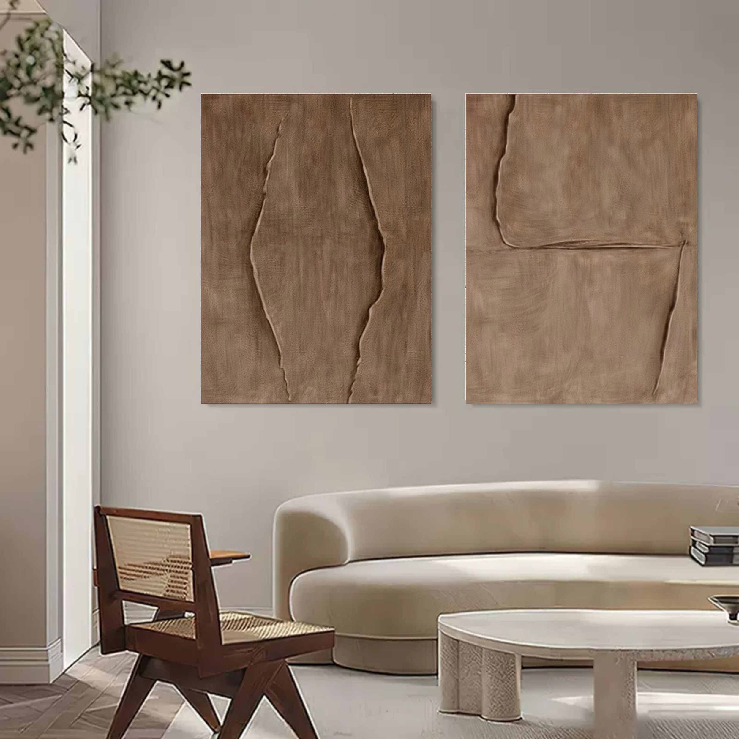 Abstract Painting Set Of 2 SP133 - Neutralighting