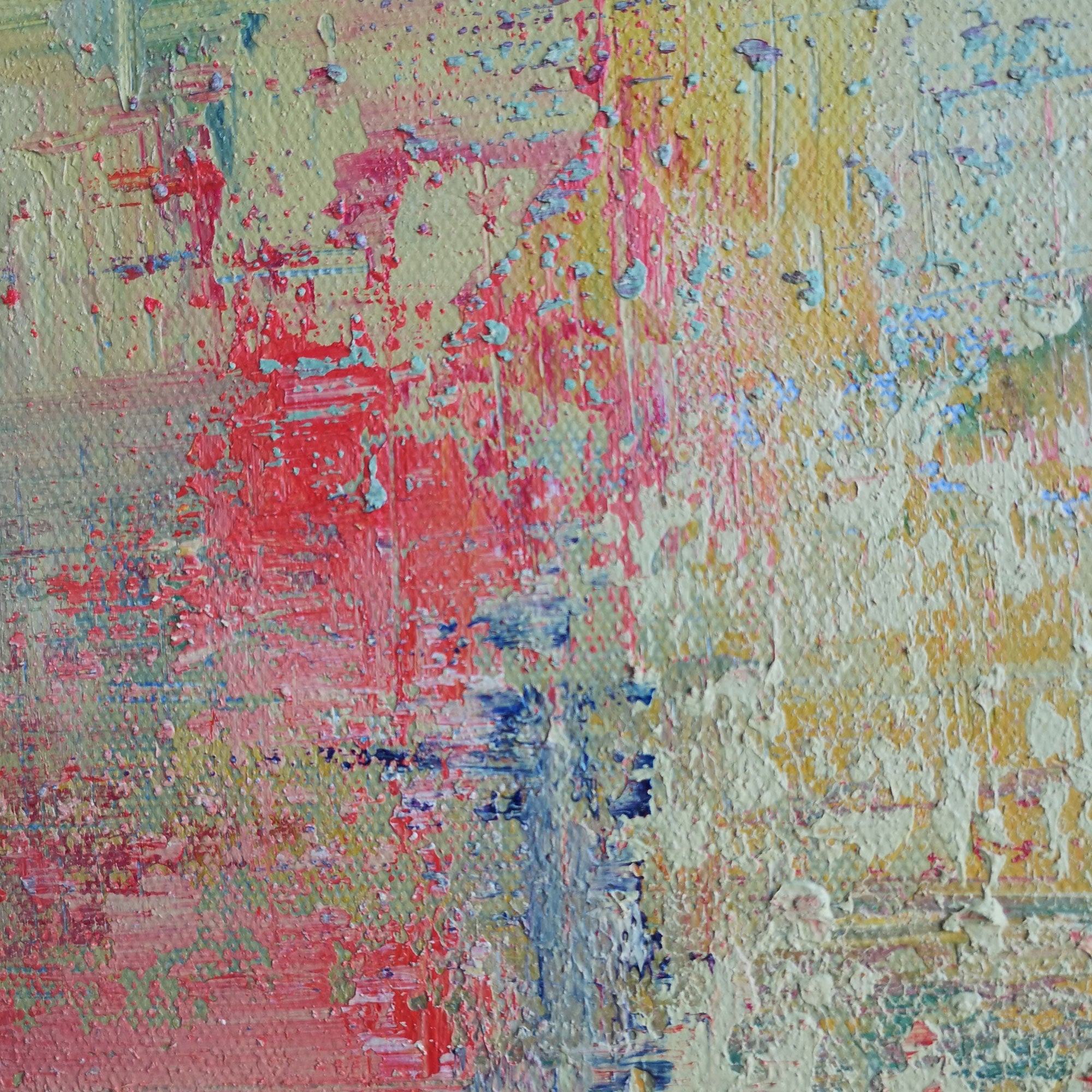 Yellow Abstract Art