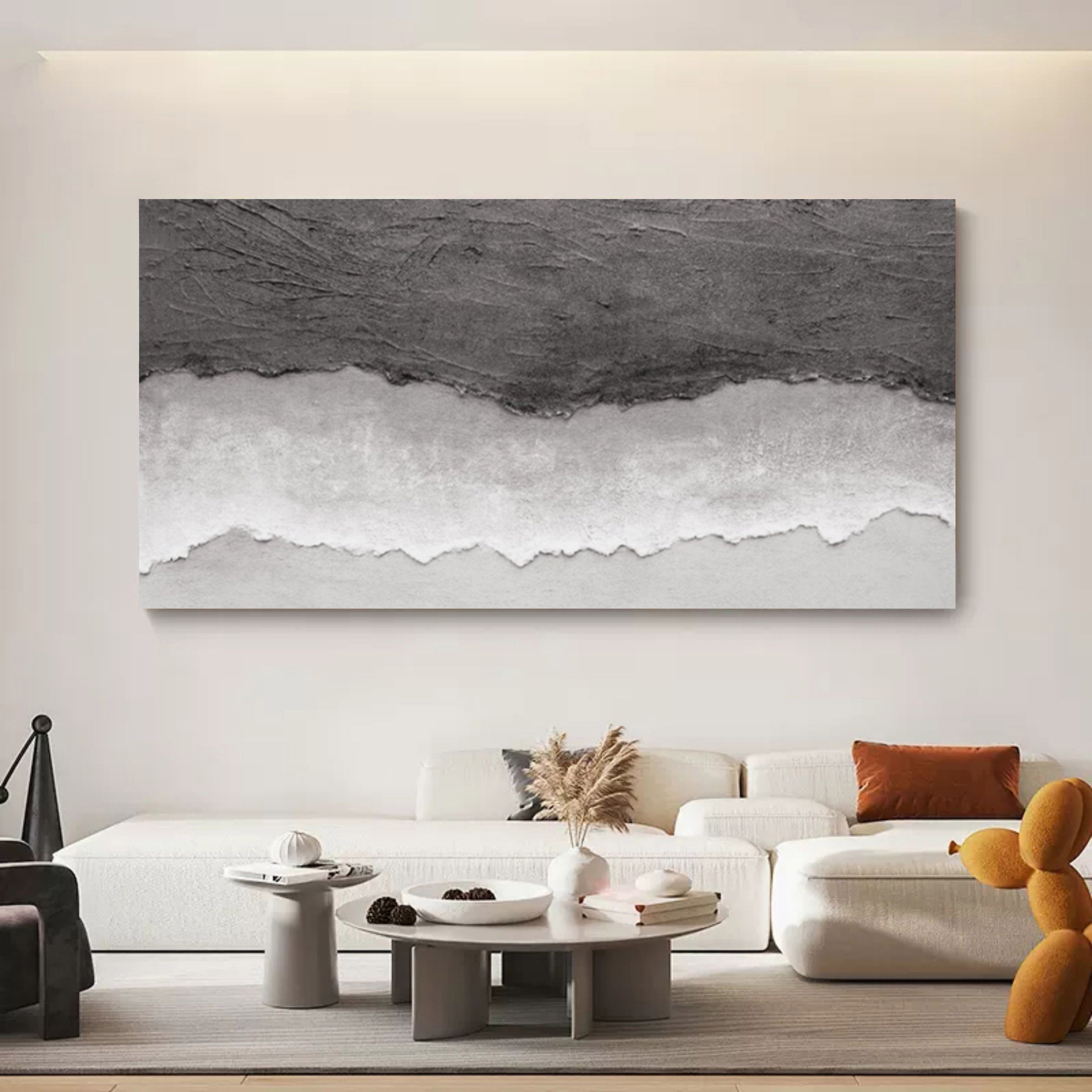 Plaster Art Texture Painting SG171 - Neutralighting