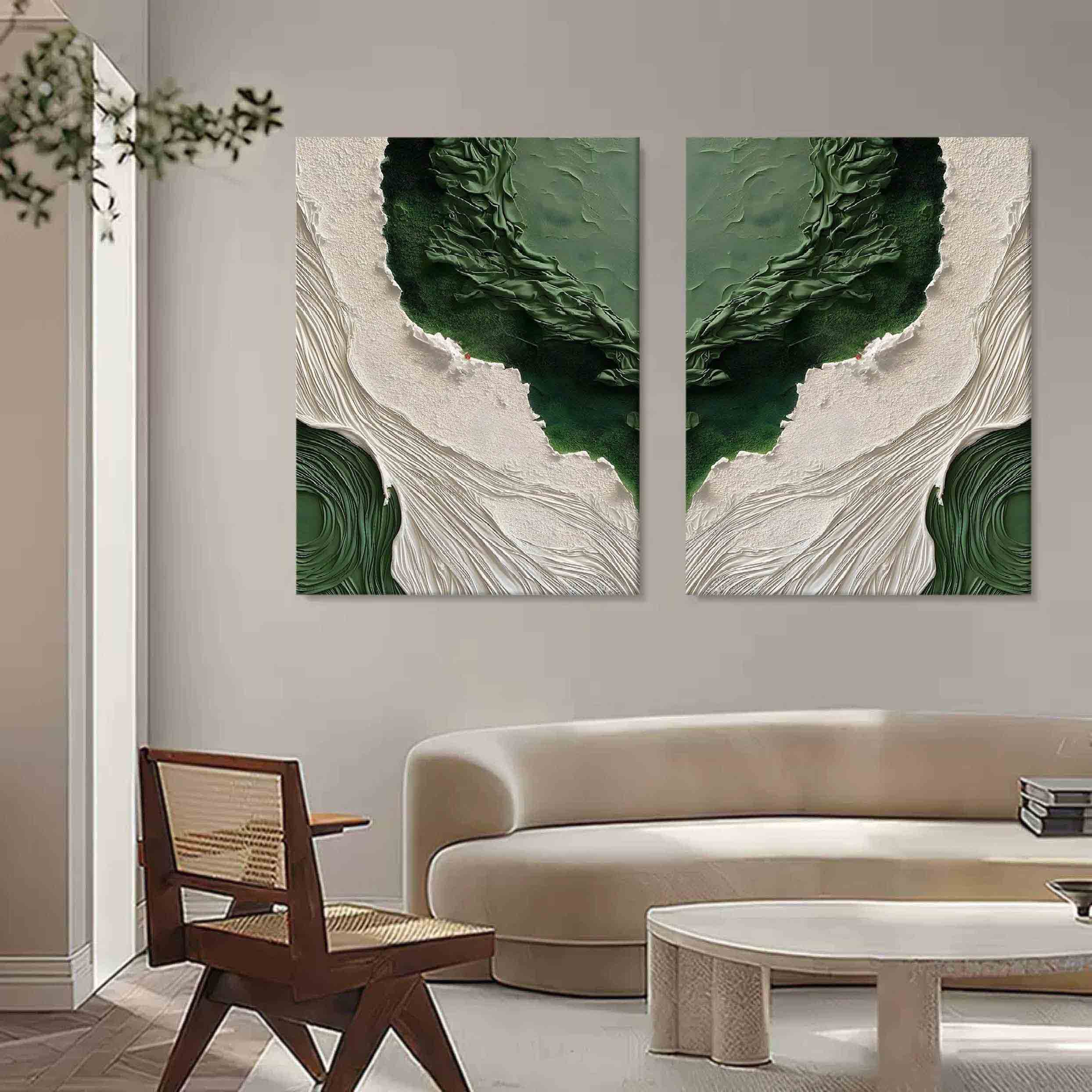Abstract Painting Set Of 2 SP138 - Neutralighting