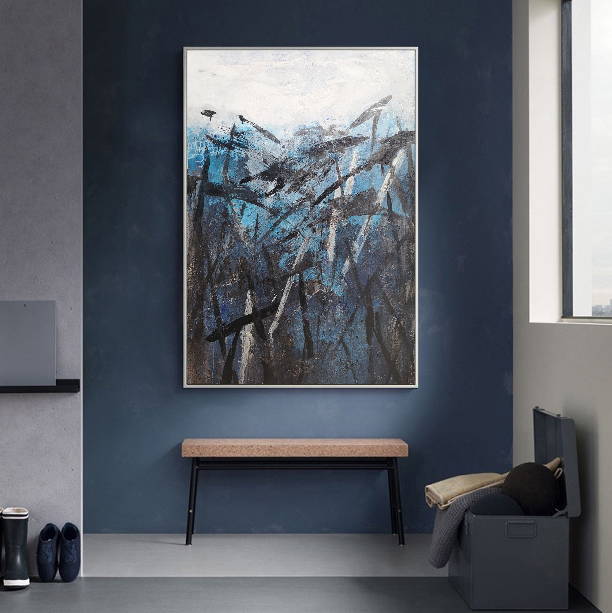 Wave And Ocean Painting #ABSP12