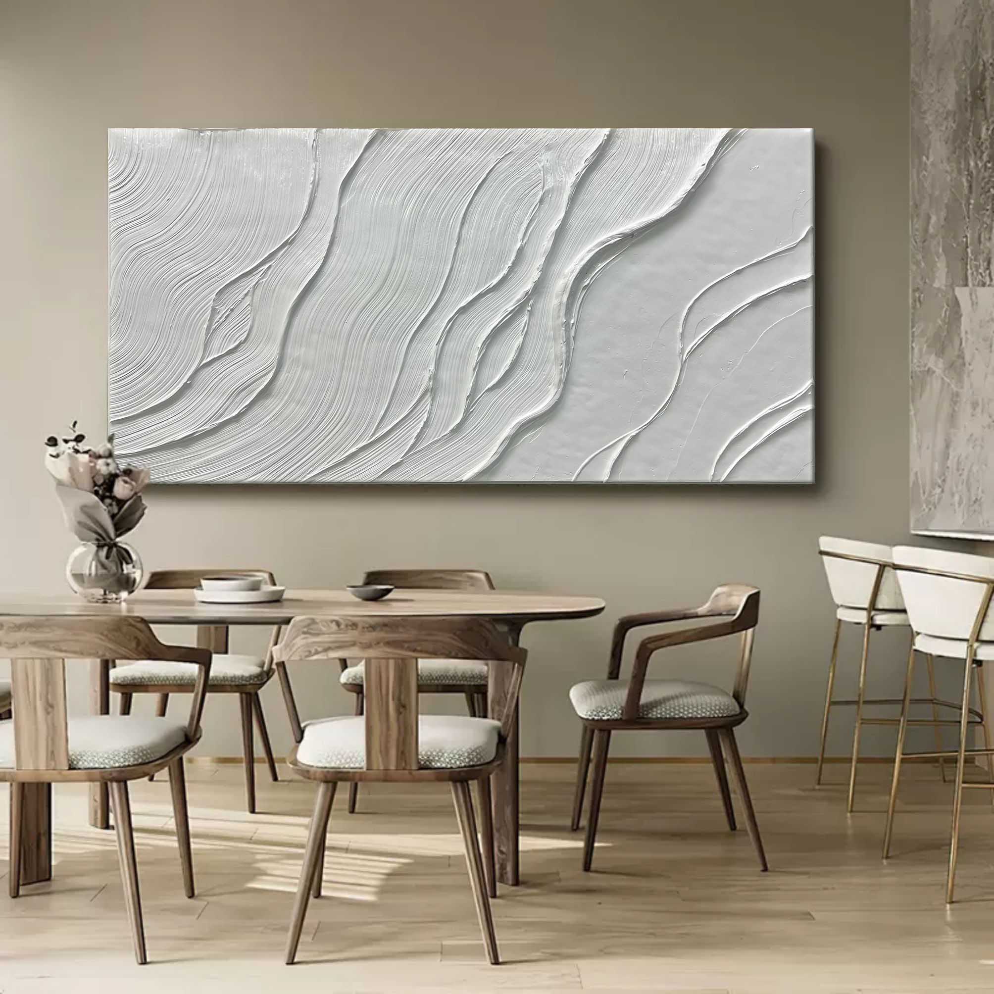 Plaster Art Texture Painting SG195 - Neutralighting