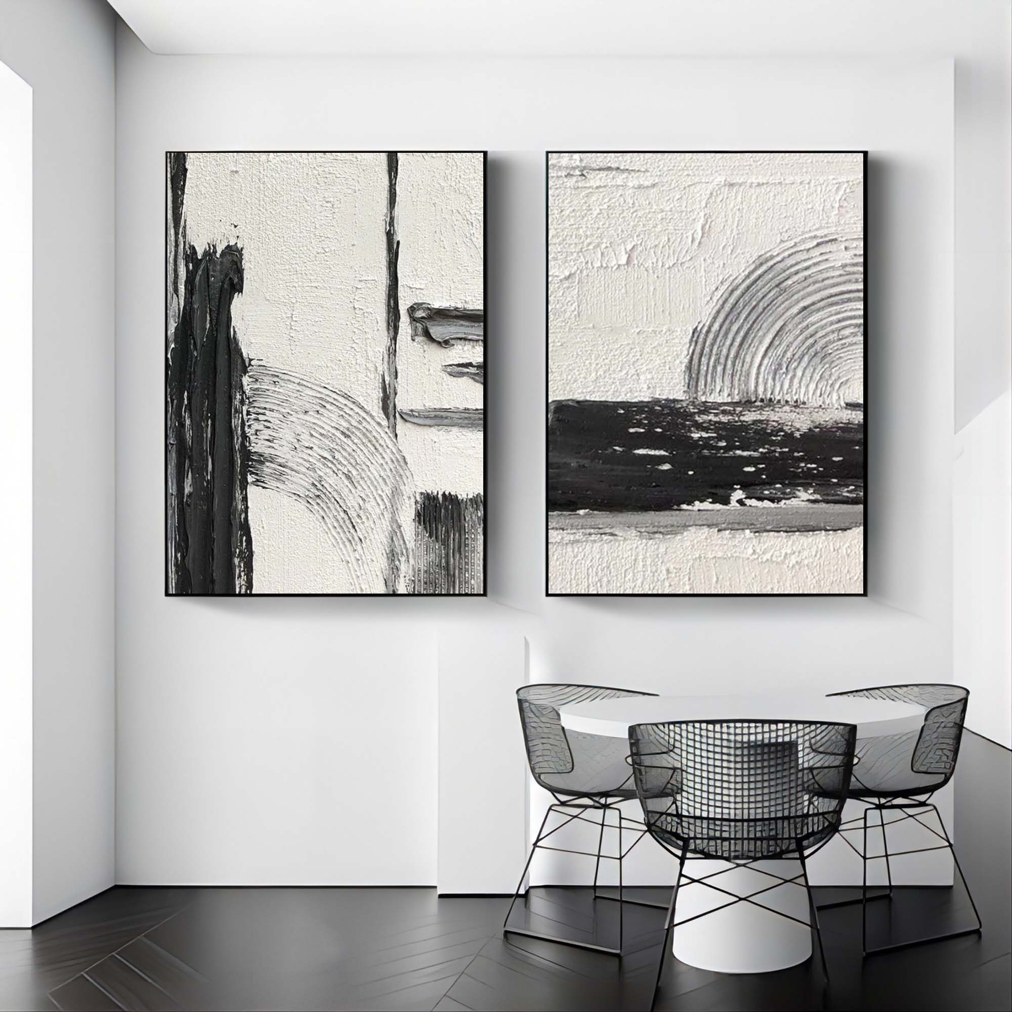 Wall Art Abstract Wabi-Sabi Neutral