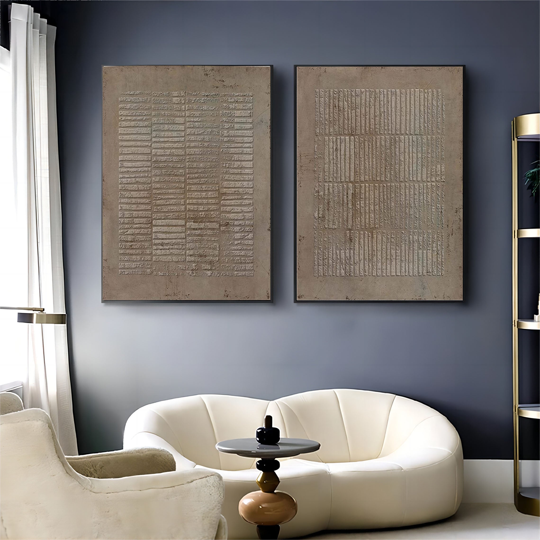 Wall Art Abstract Serene Calm Wabi-Sabi