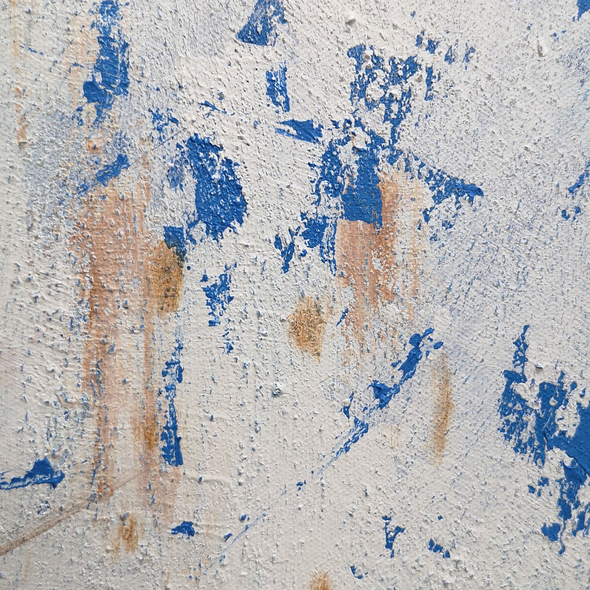 Wall Art Cobalt Ice Fracture