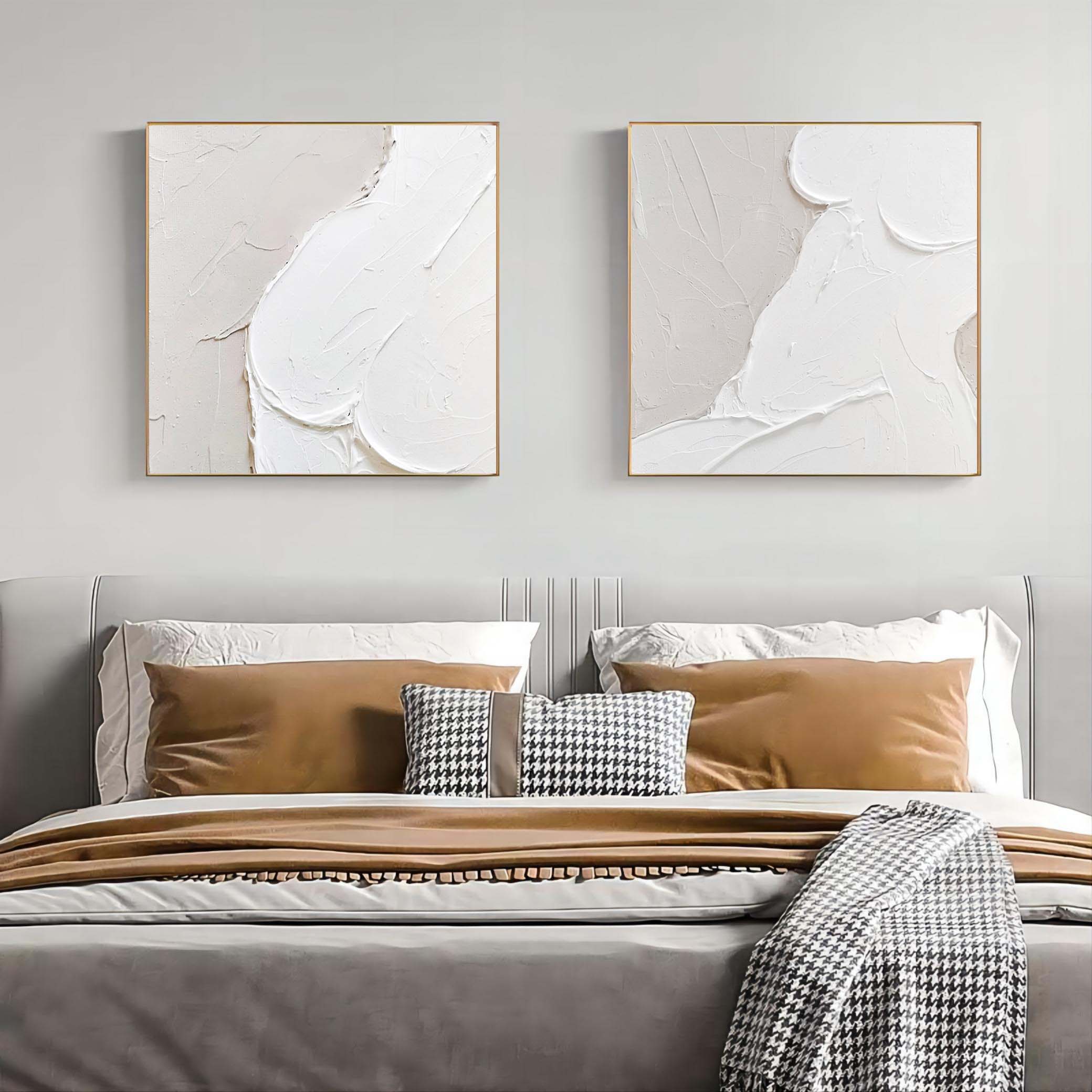 Wall Art Abstract Minimalist Relief