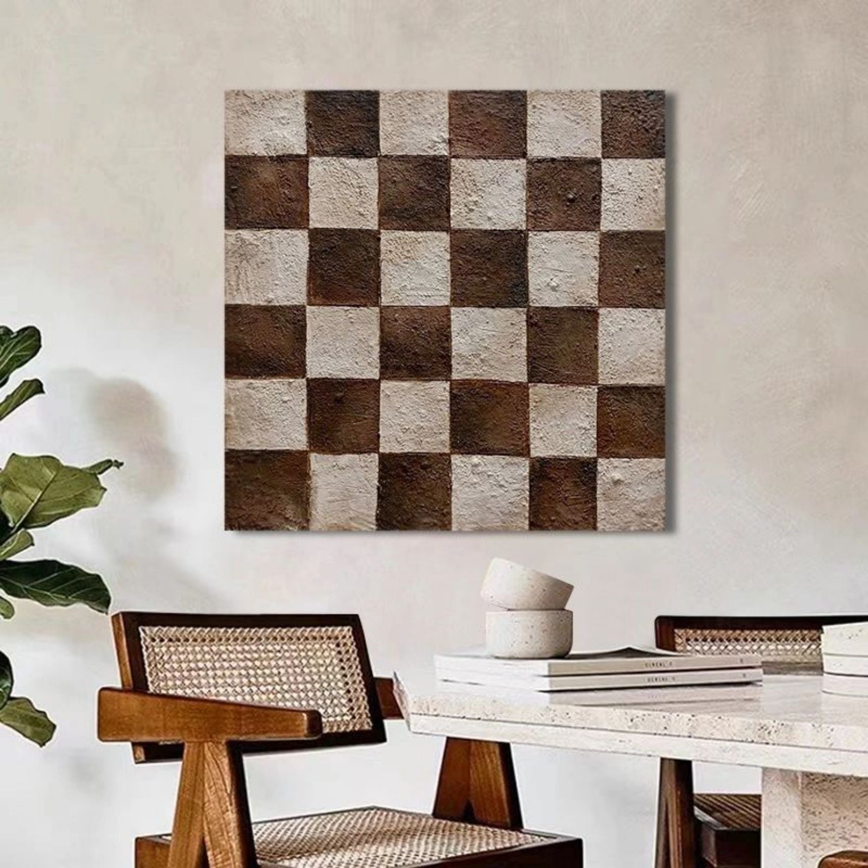Wall Art Wabi-Sabi Minimalist Relief