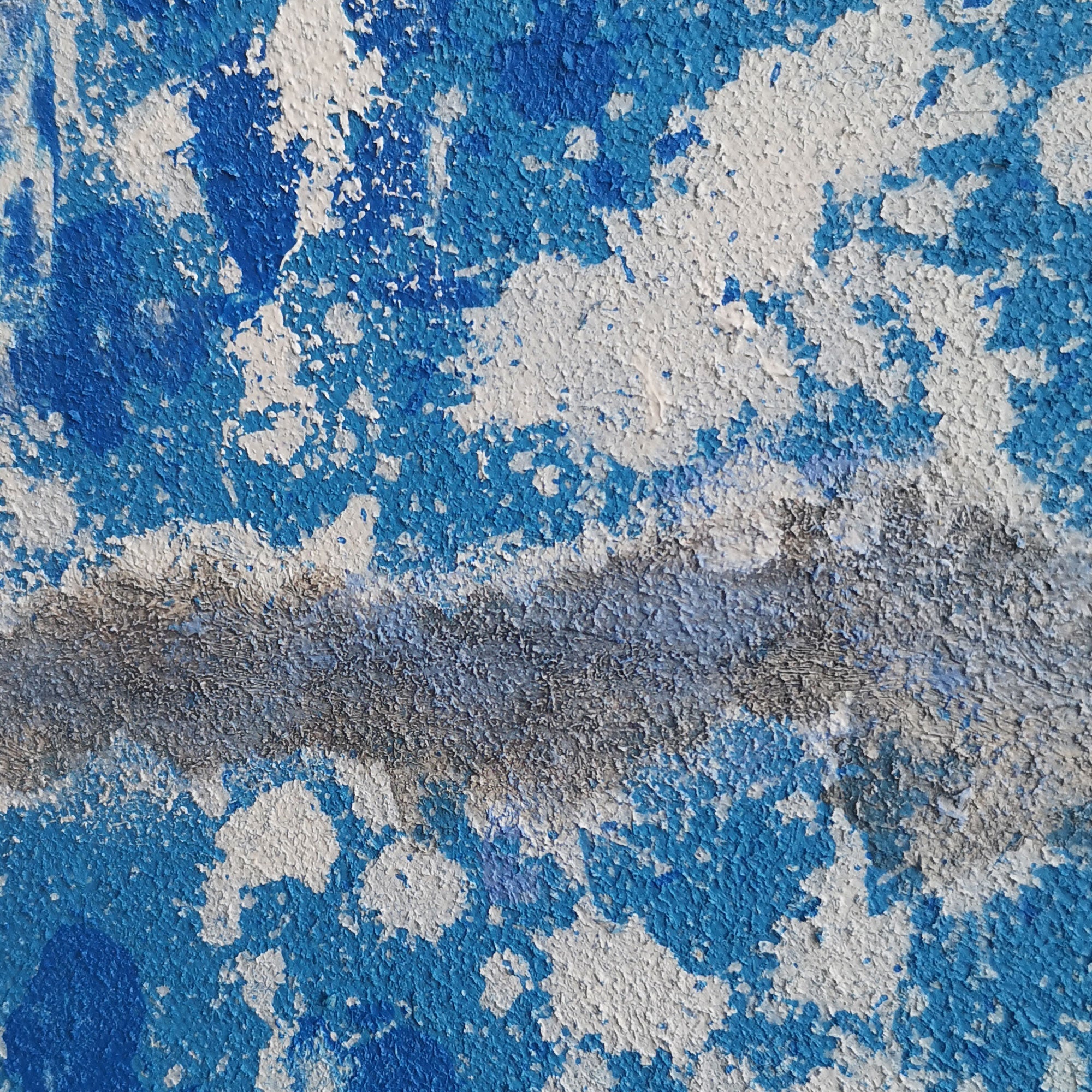 Blue Abstract Modern Ocean Art