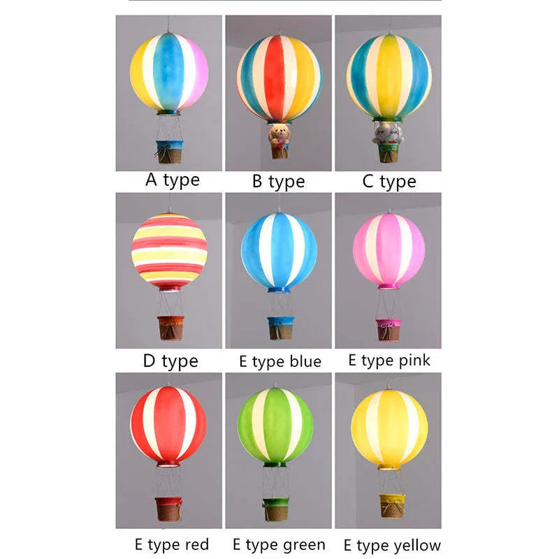 Aria Creative Colorful Balloon Acrylic Pendant Light, Bedroom - Neutralighting