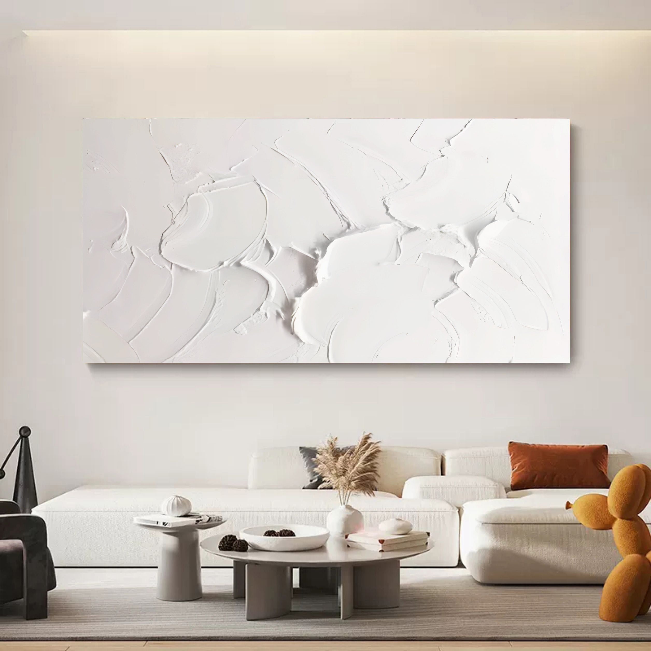Plaster Art Texture Painting SG174 - Neutralighting