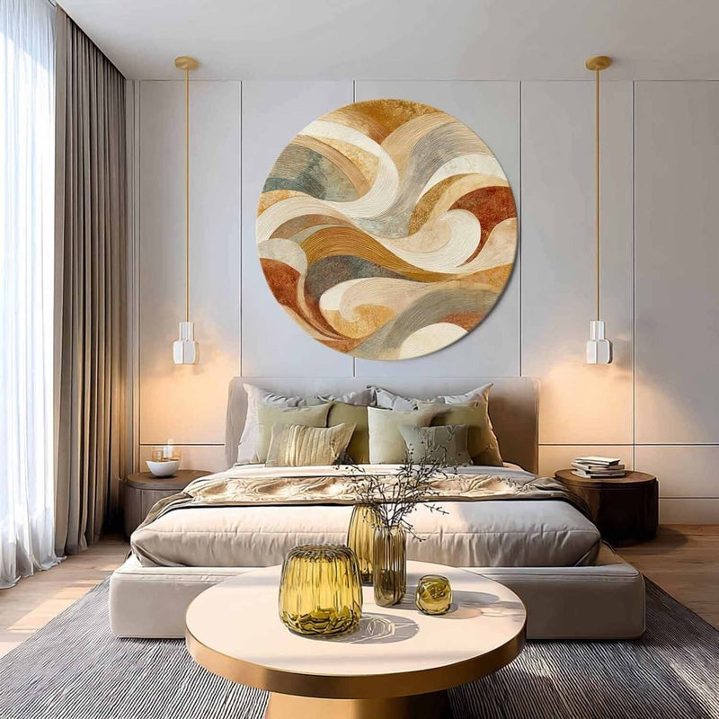 Wall Art Abstract Circle Painting