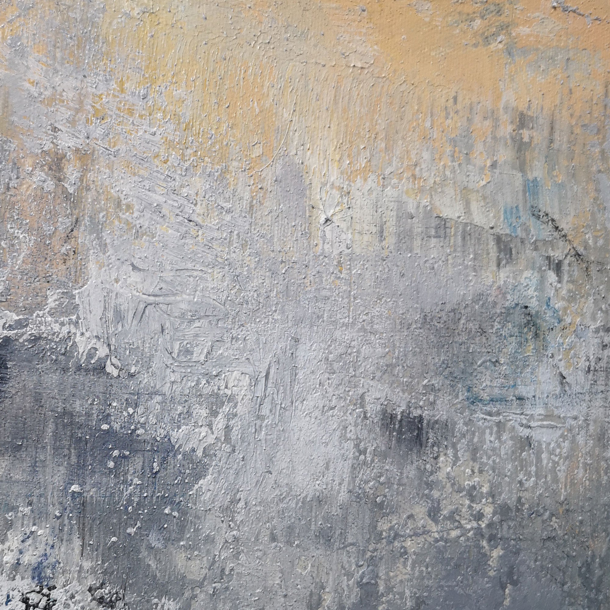 Wall Art Weathered Blue Horizon