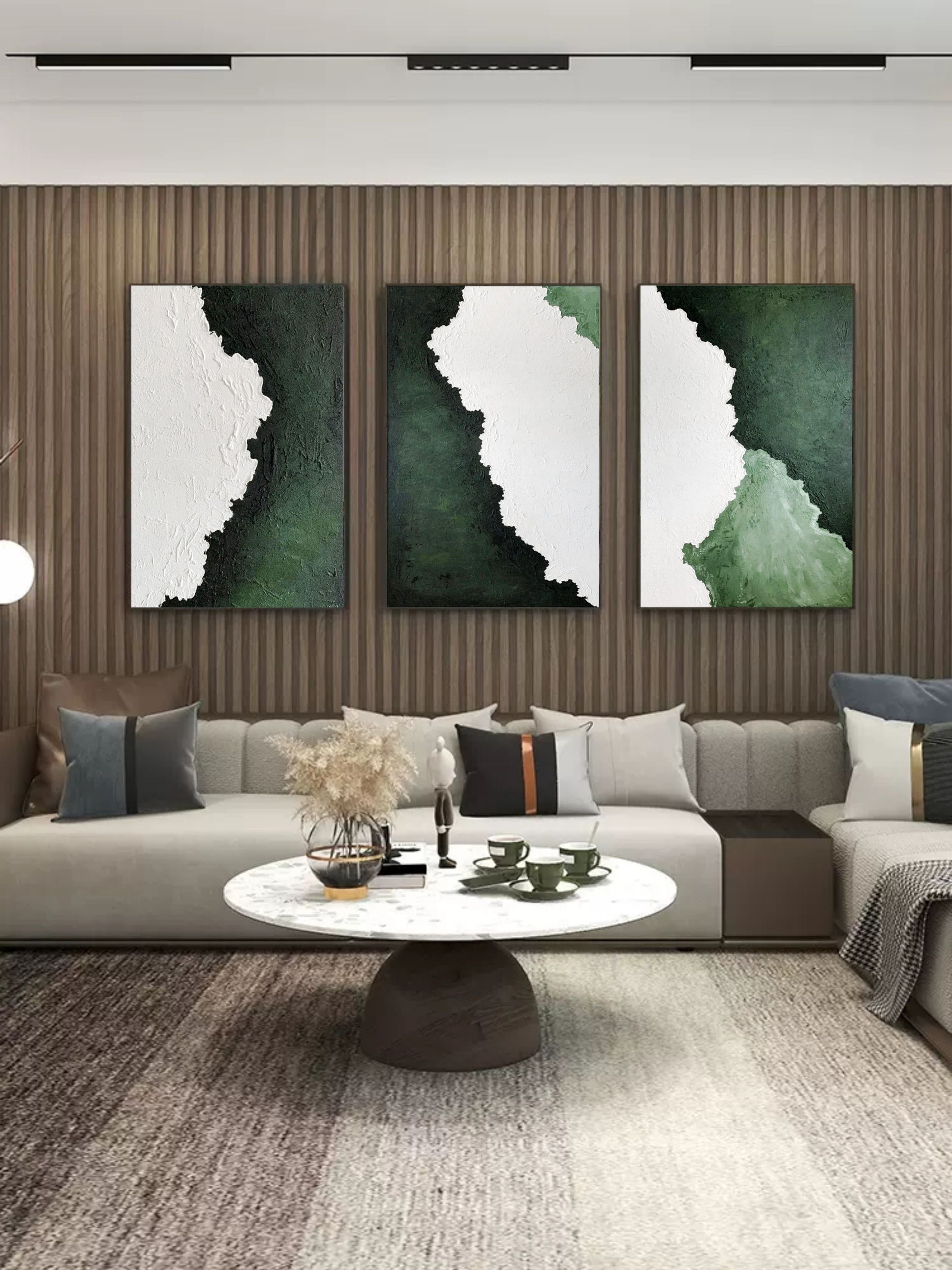 Abstract Painting Set of 3 SP074 - Neutralighting