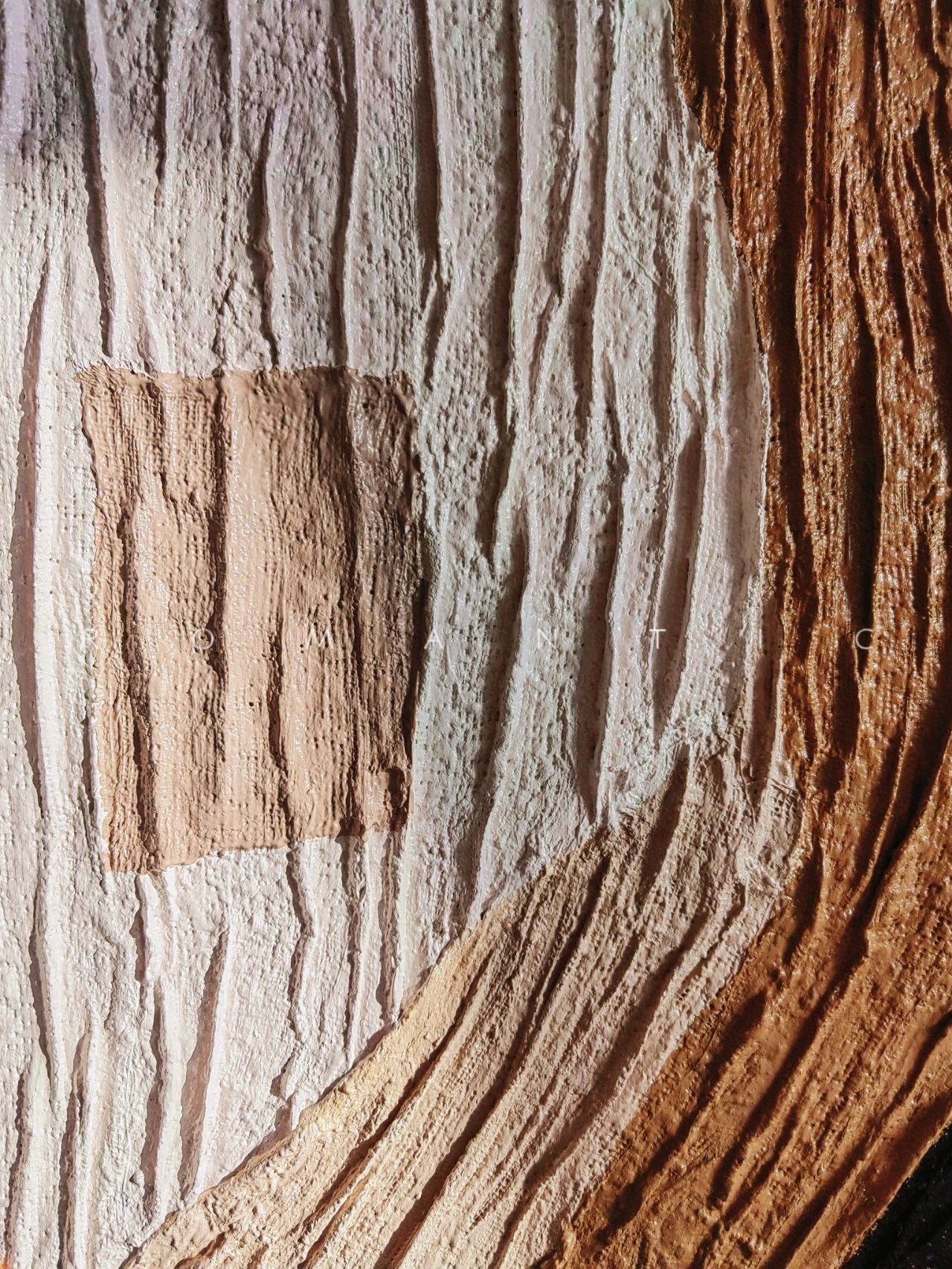 Plaster Art Texture Painting TX004 - Neutralighting