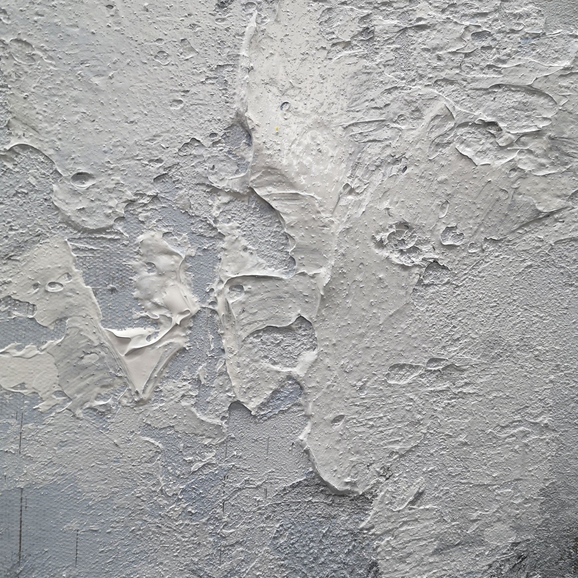 Grey White Abstract Painting