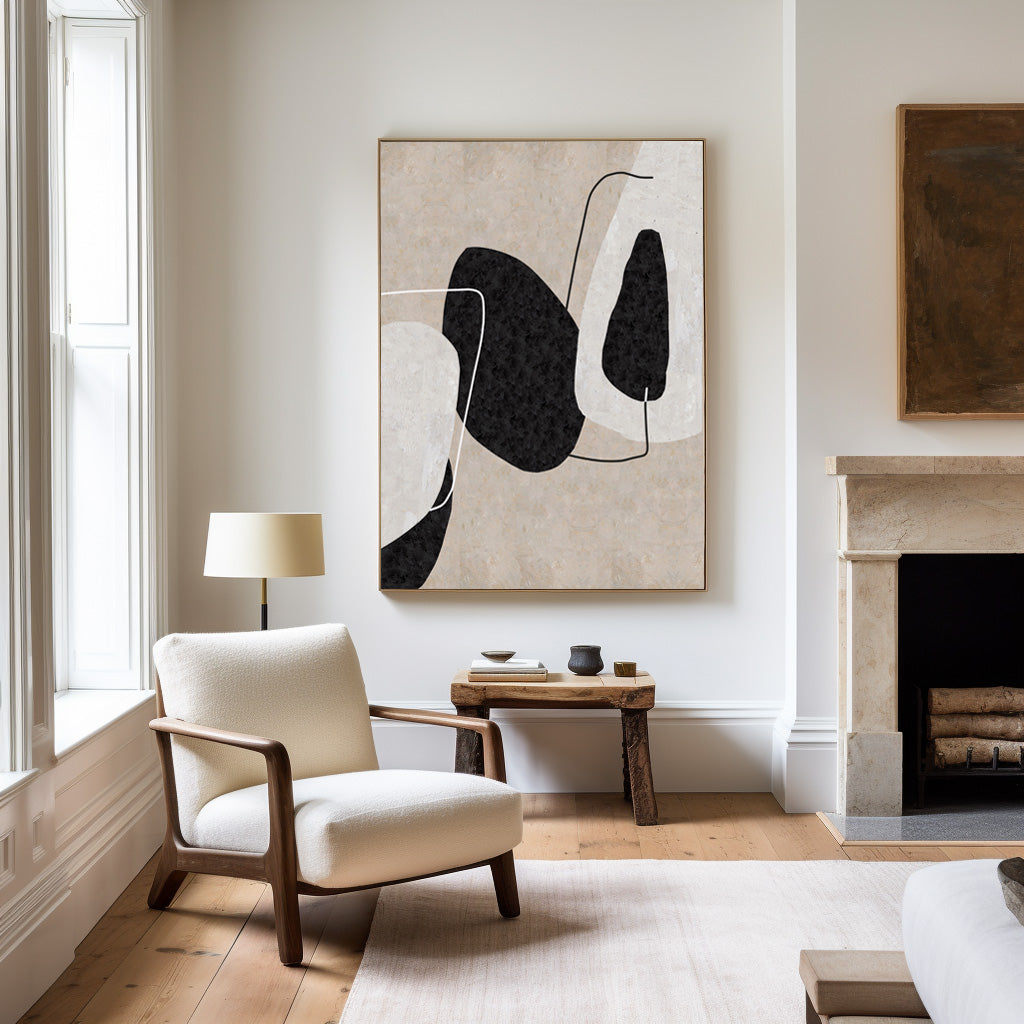 Modern Minimalist Painting ABAV26 - Neutralighting