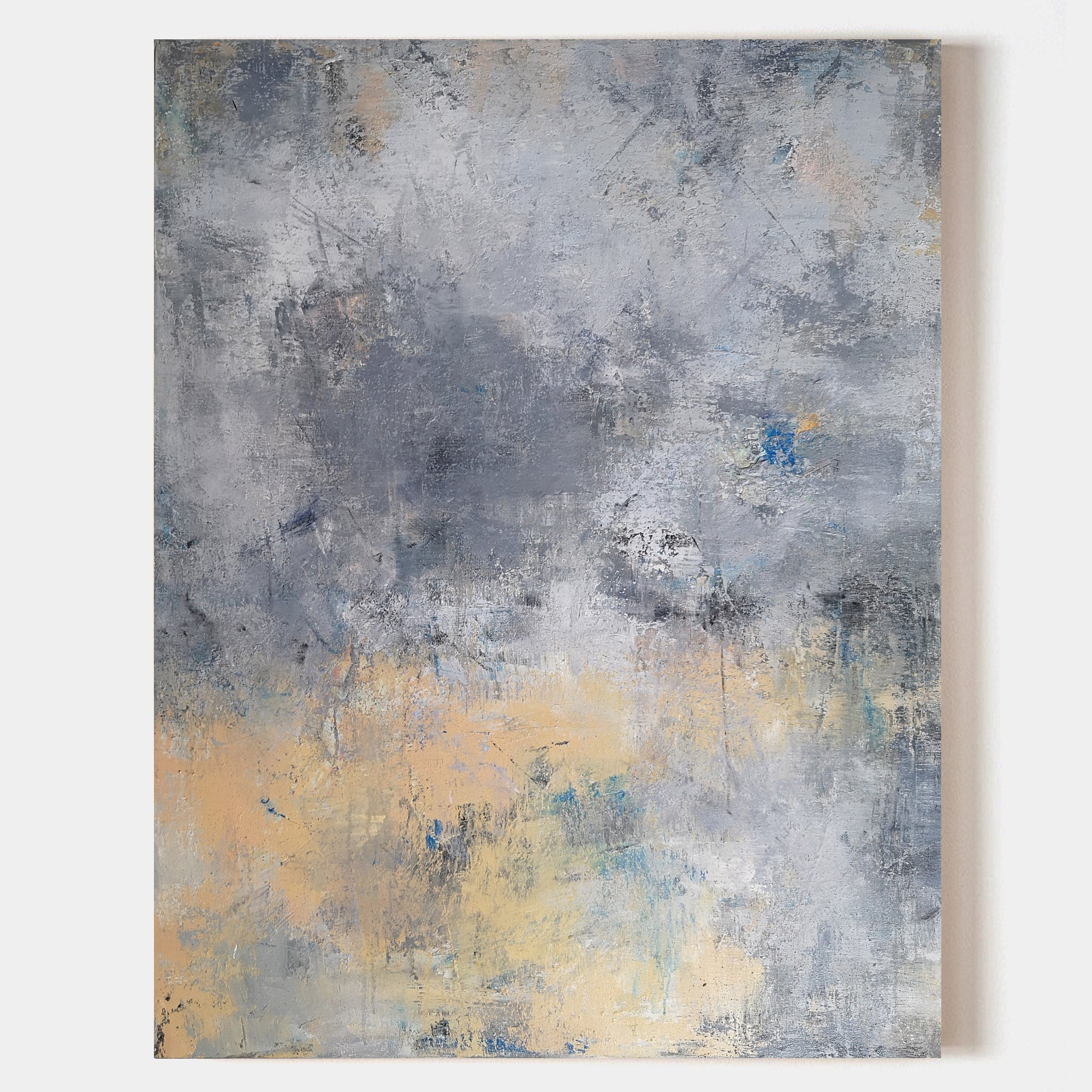 Wall Art Weathered Blue Horizon