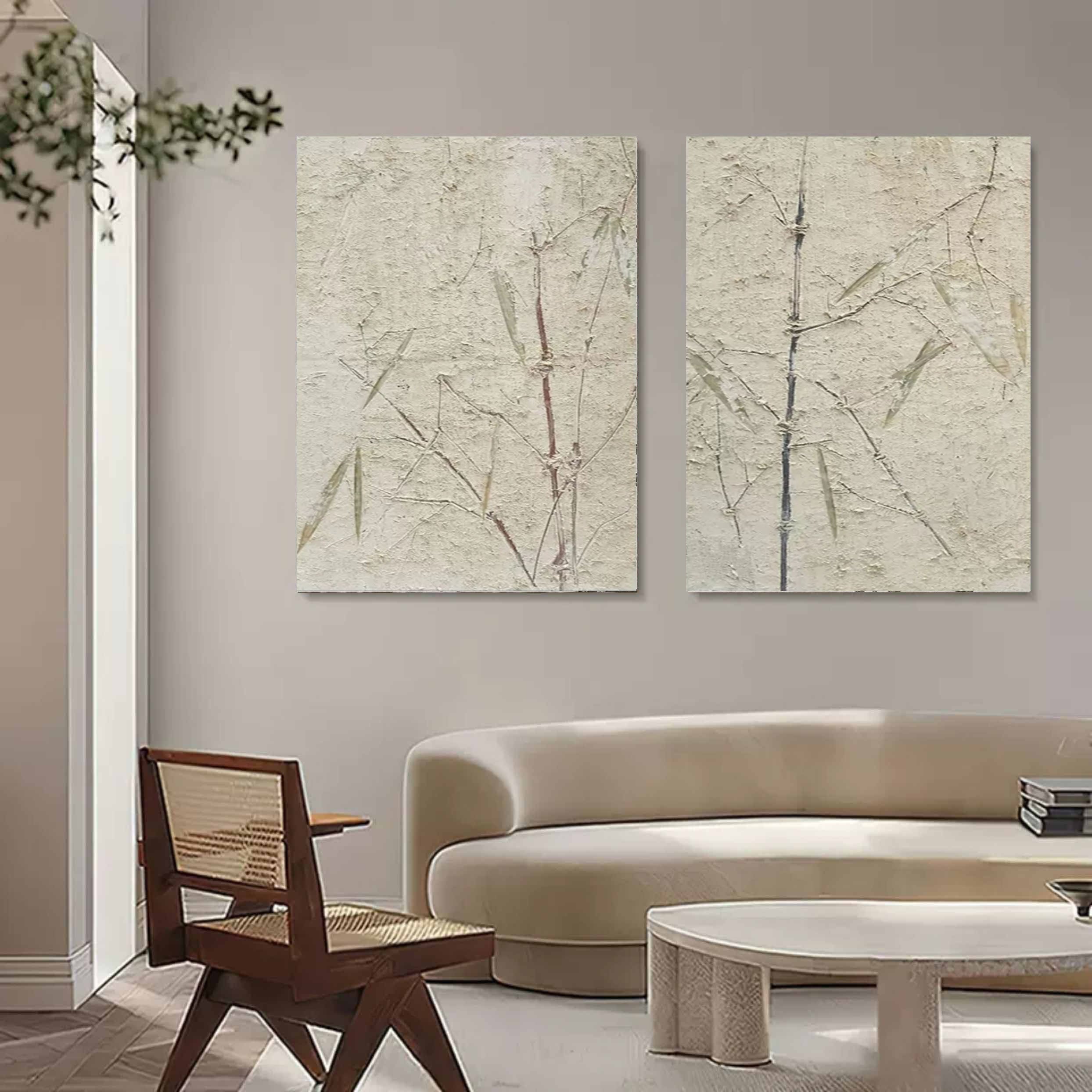 Abstract Painting Set Of 2 SP134 - Neutralighting