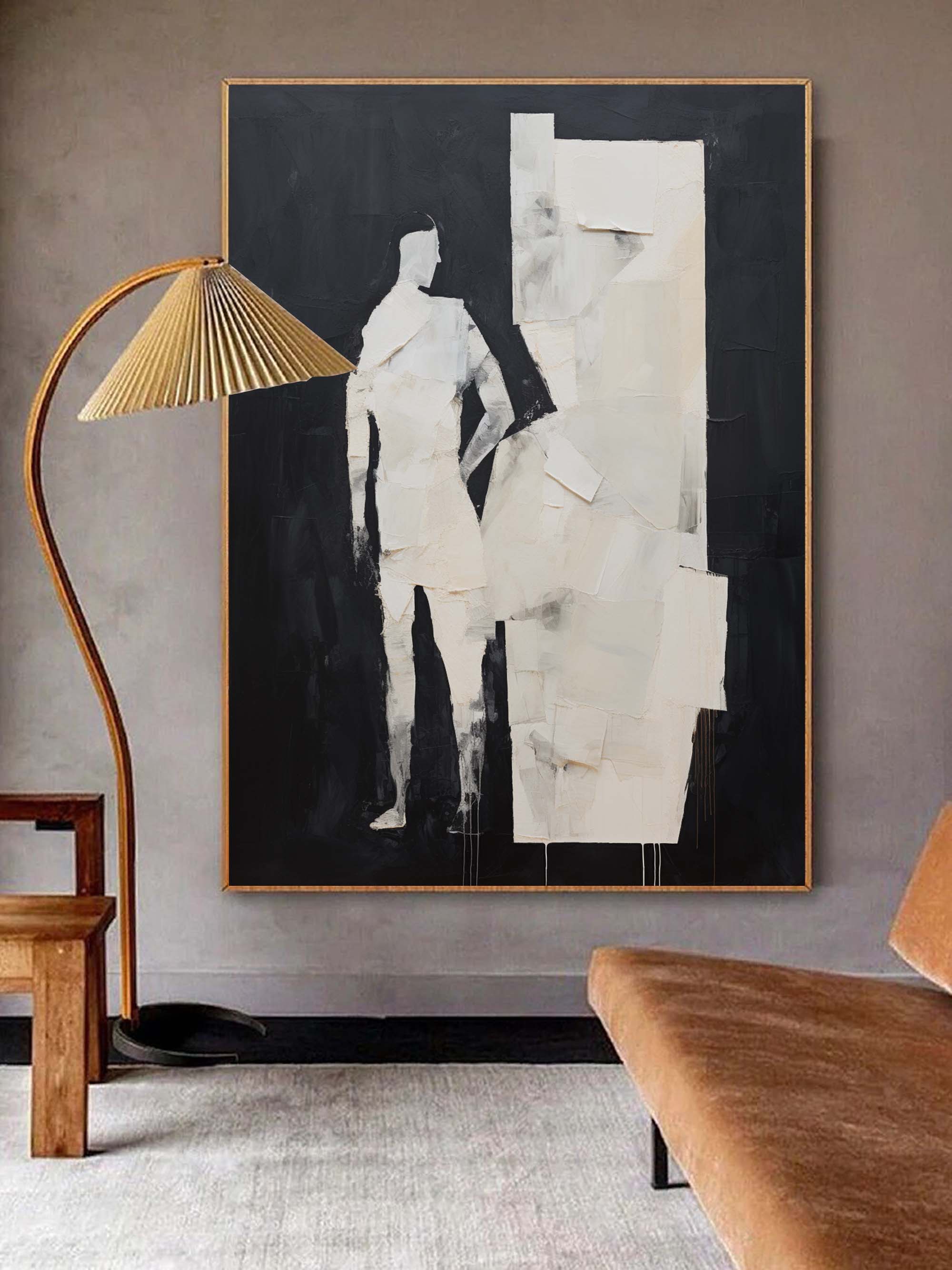 Wall Art Contemporary Minimalist Figurative Art Chic