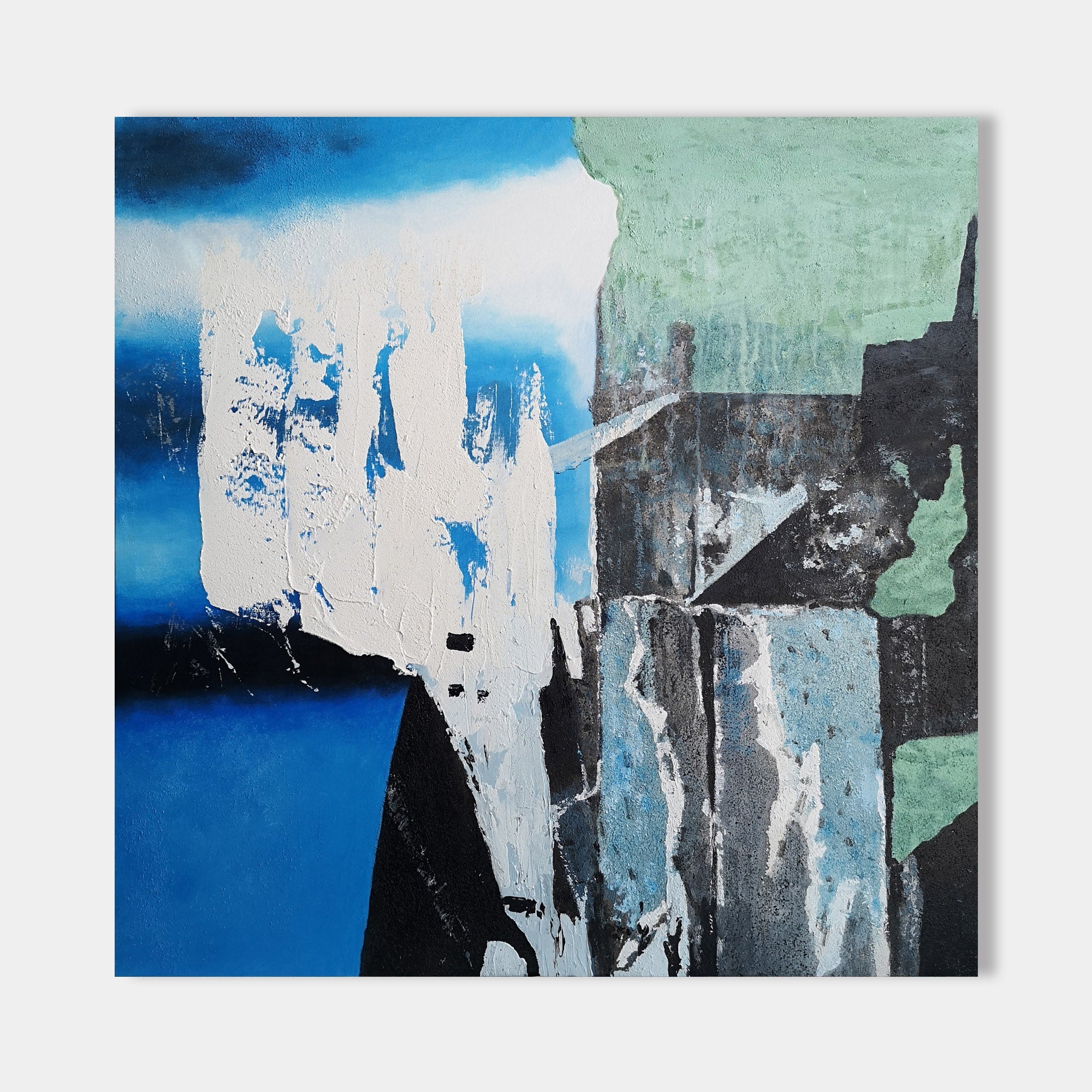 Square Abstract Minimalist Painting
