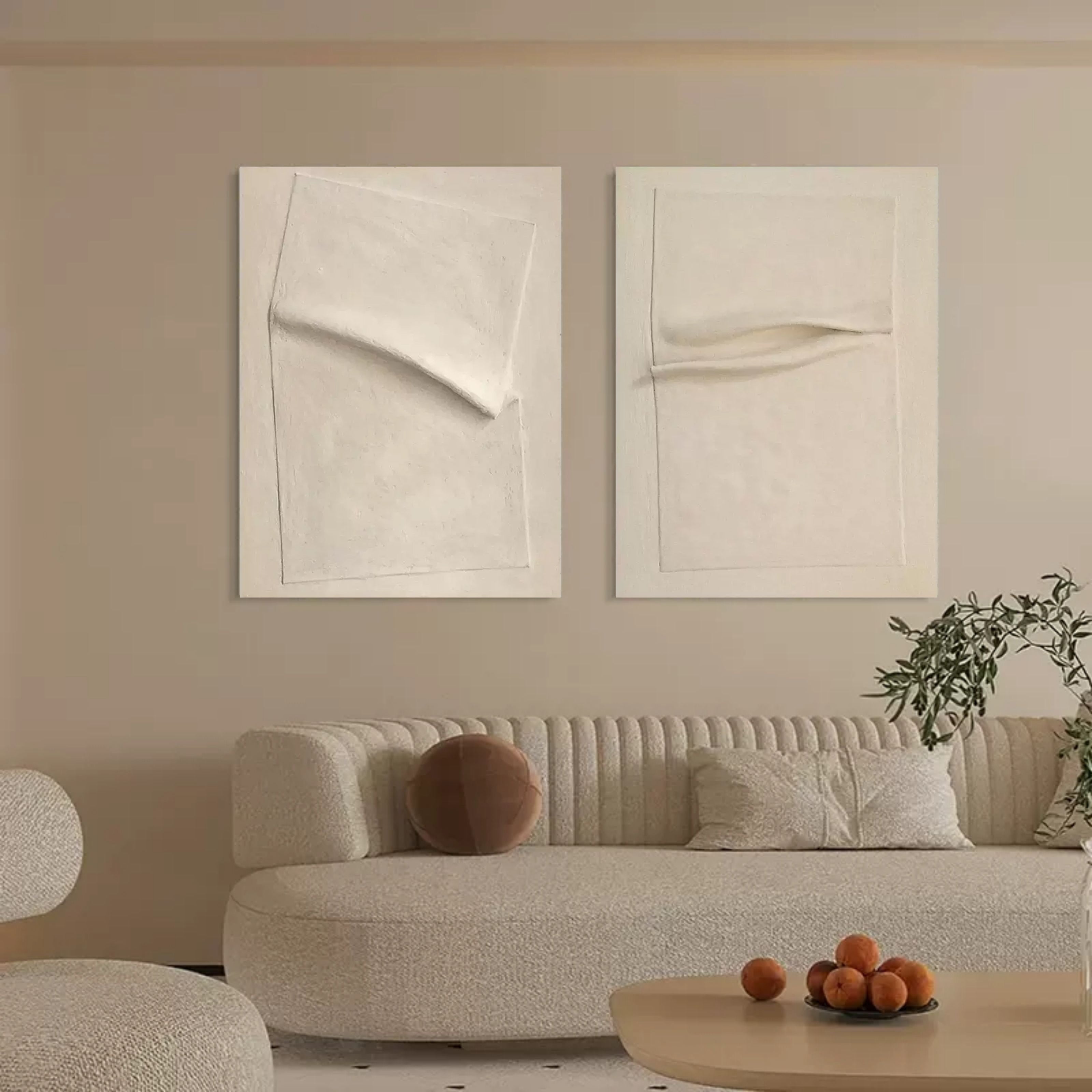 Abstract Painting Set Of 2 SP033 - Neutralighting