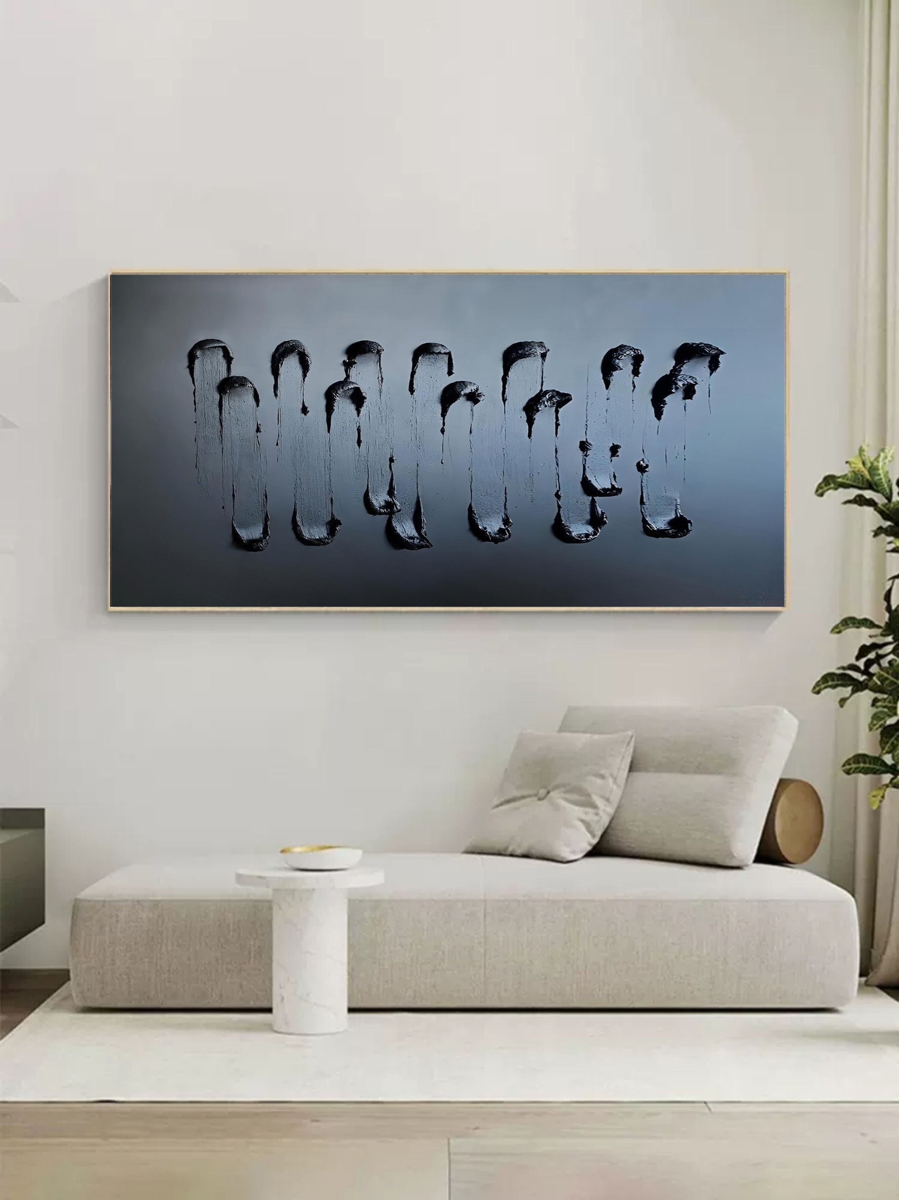 Wall Art Plaster Modern Minimalist Abstract