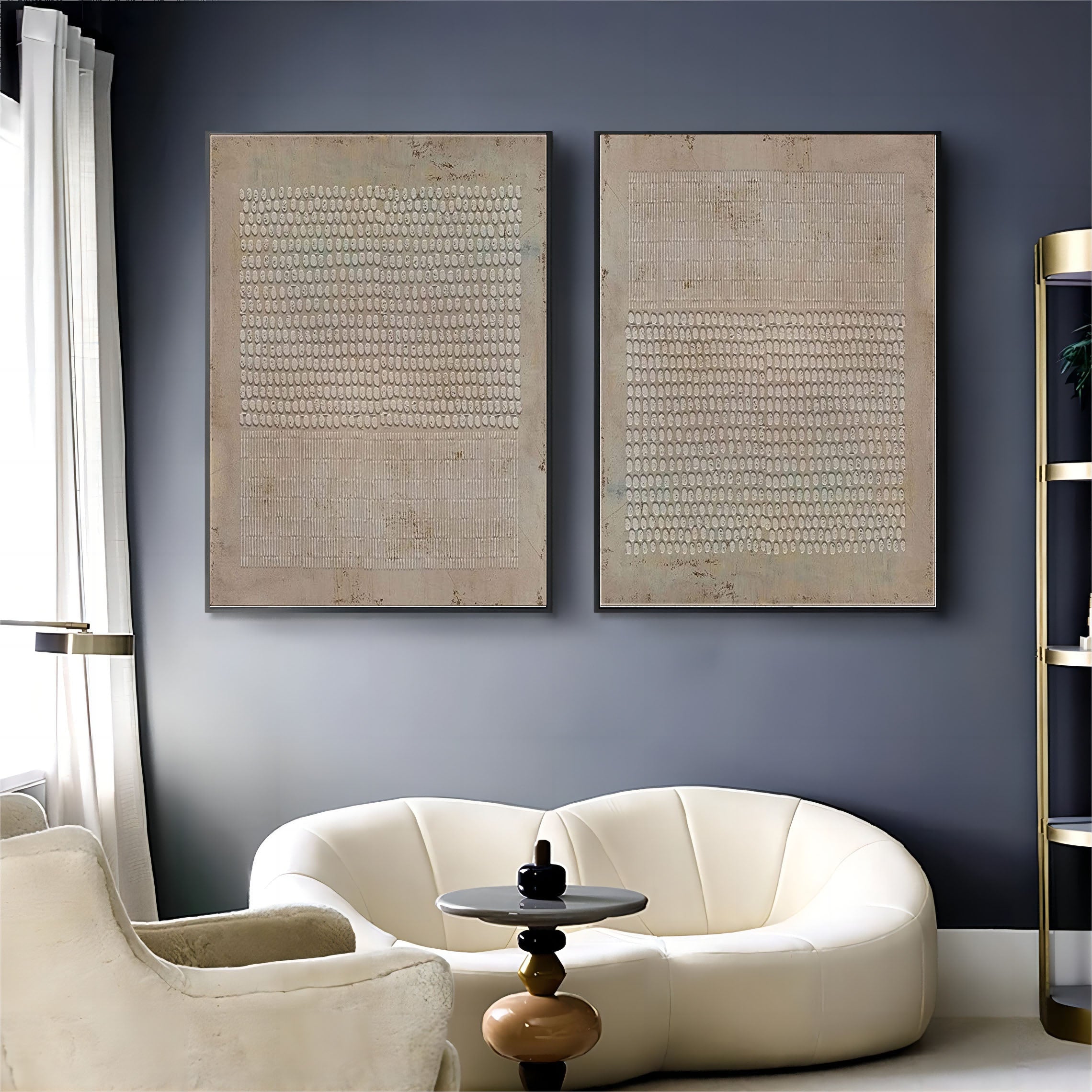 Abstract Painting Set Of 2 SP069 - Neutralighting