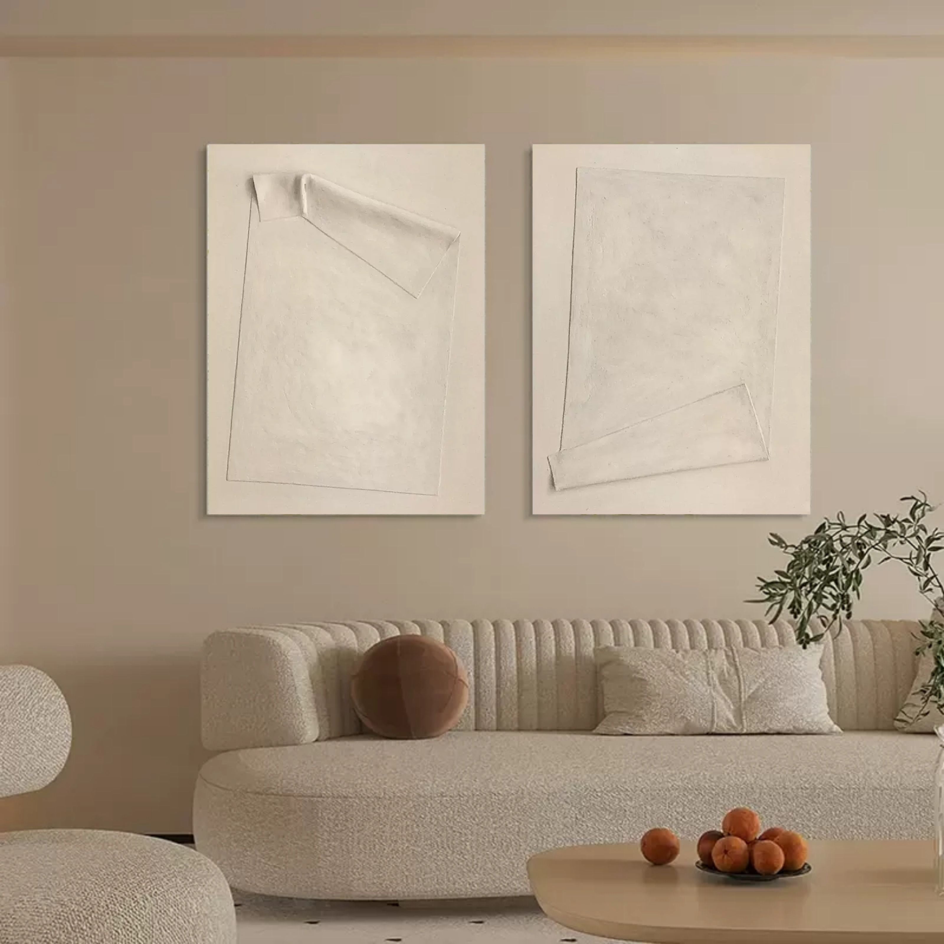 Abstract Painting Set Of 2 SP032 - Neutralighting