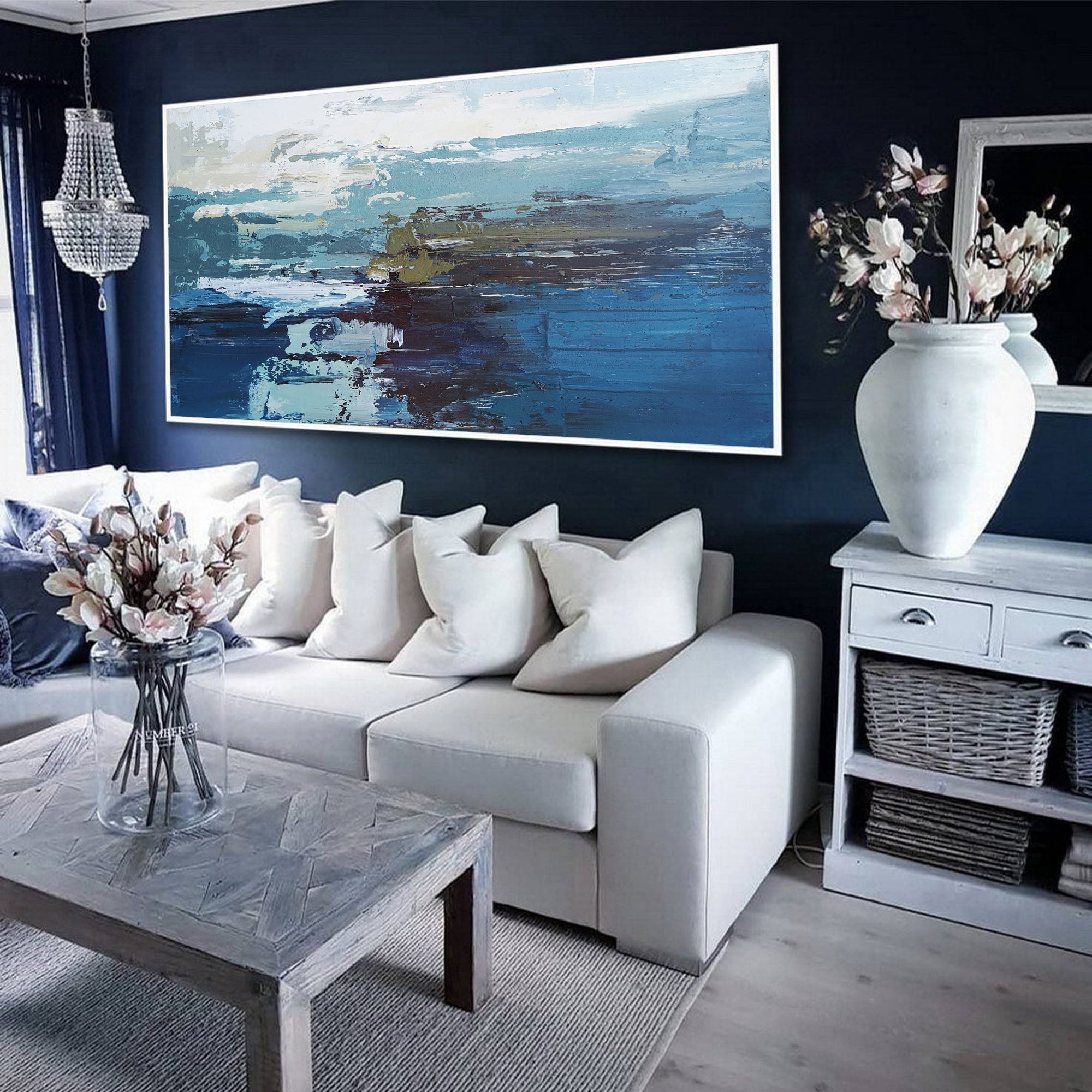 Blue Ocean Painting