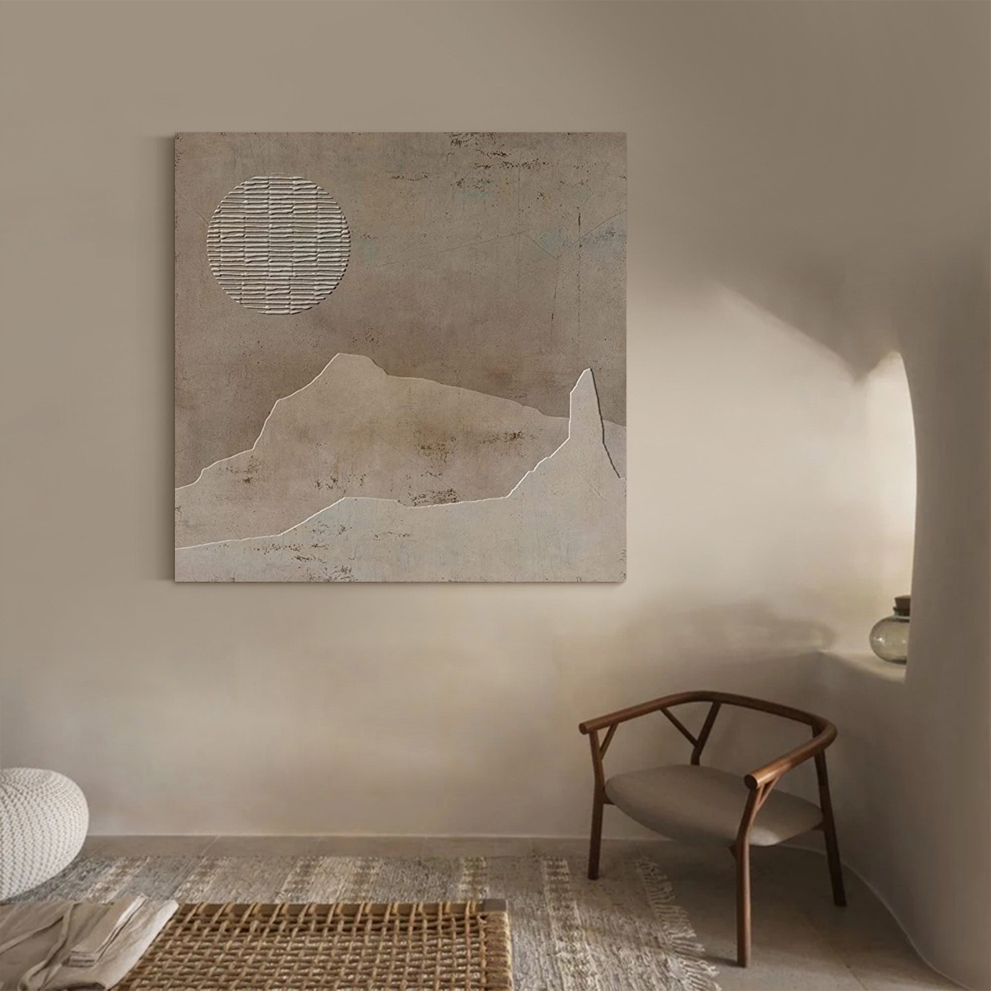 Wabi-Sabi Wall Art TX016 - Neutralighting
