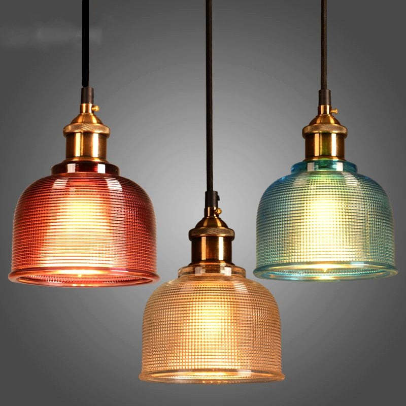 Valentina Glass Art Deco Pendant Lights,Colorful - Neutralighting