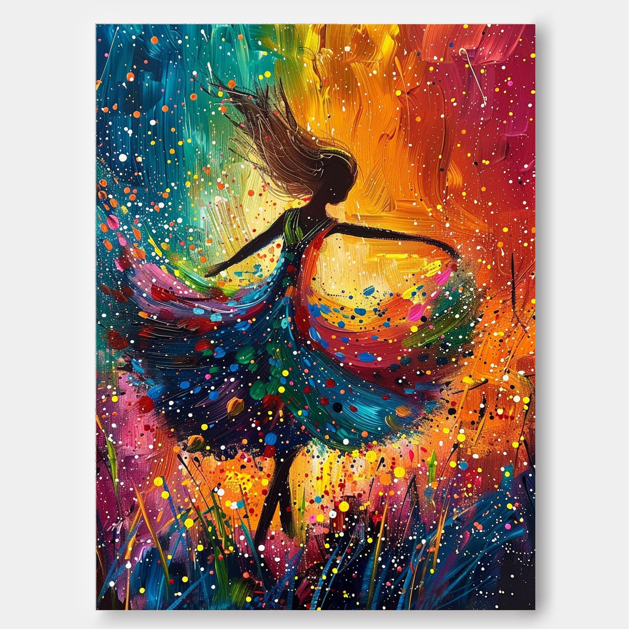 Wall Art People Cheerful Lively Elegant