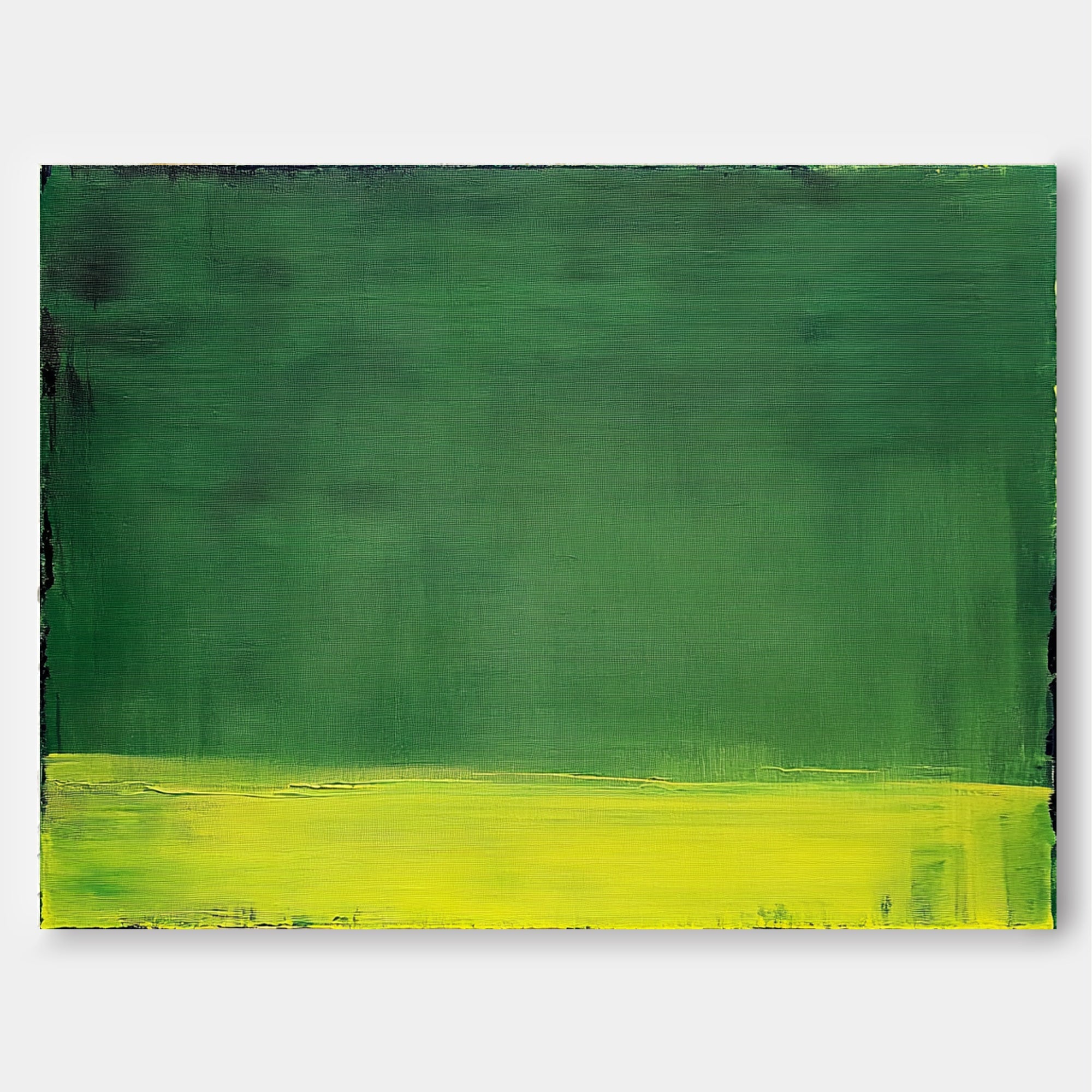 Wall Art Minimalist Color Field Green Nature