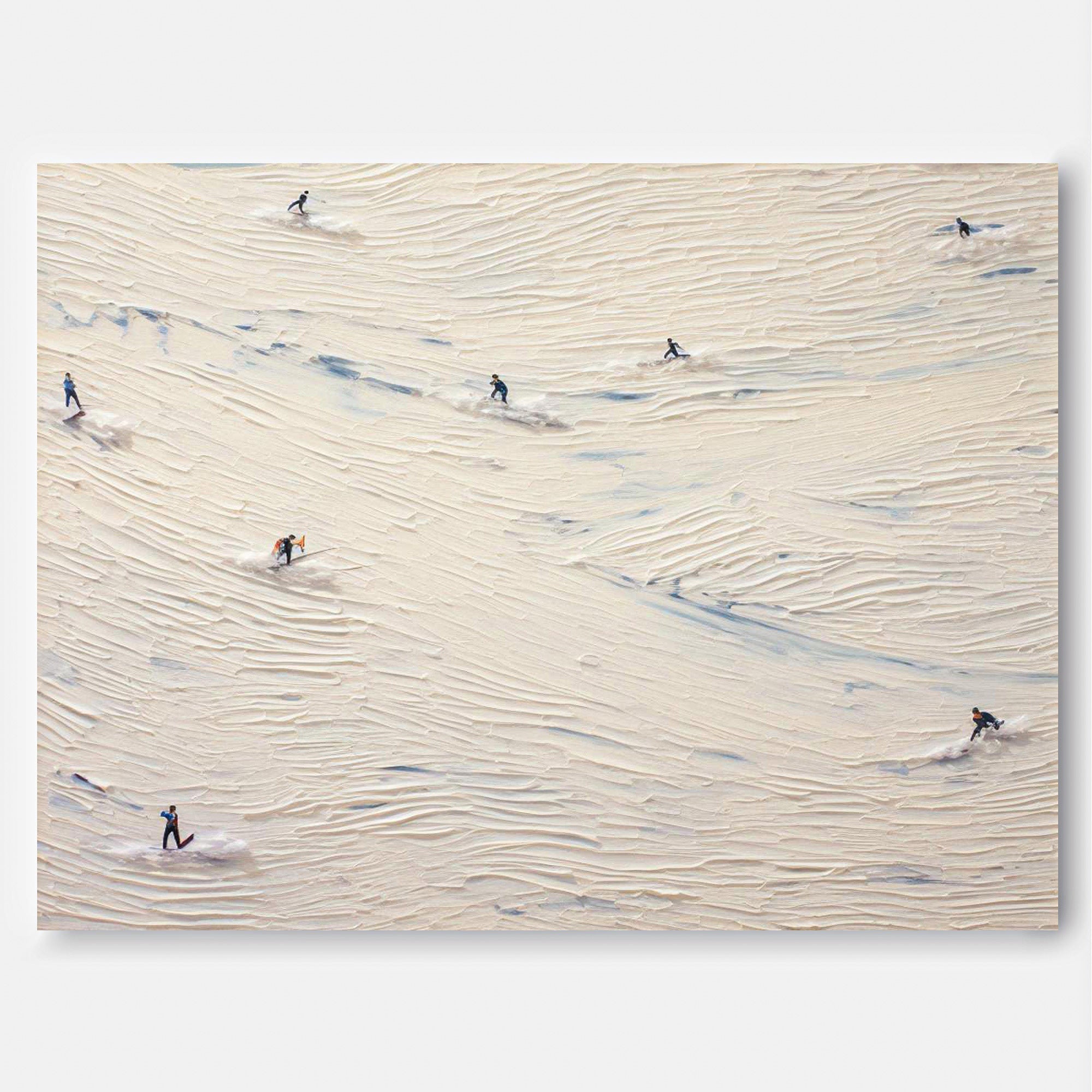 Abstract Canvas Art AB296 - Neutralighting
