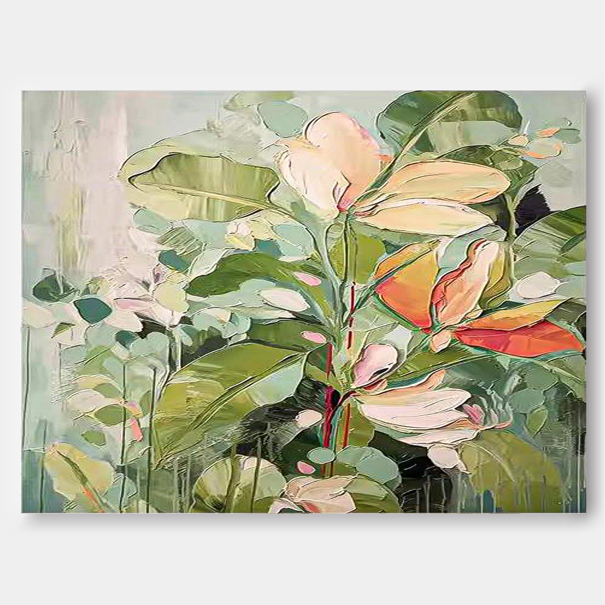 Flower Canvas Art #FL037